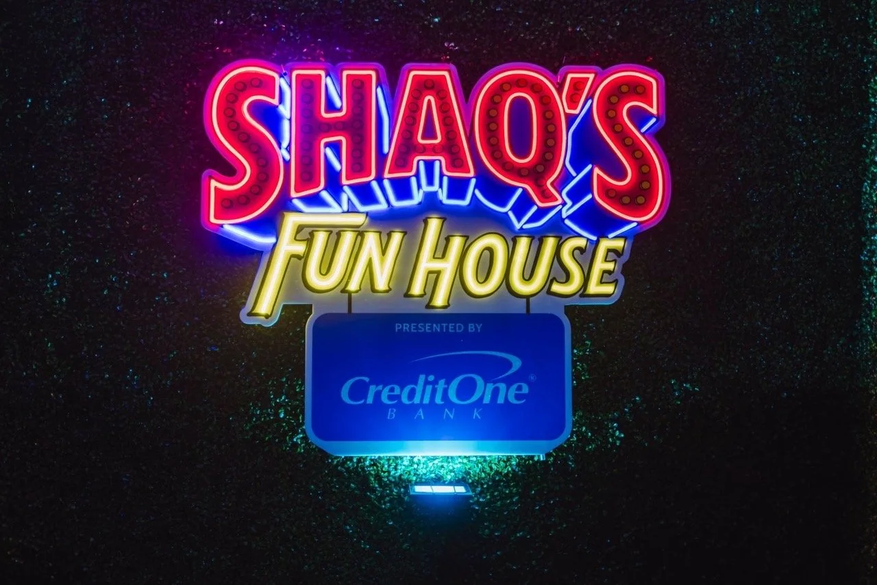 Shaq's Fun House_Corporate Neon Sign_Red Blue and yellow.JPG