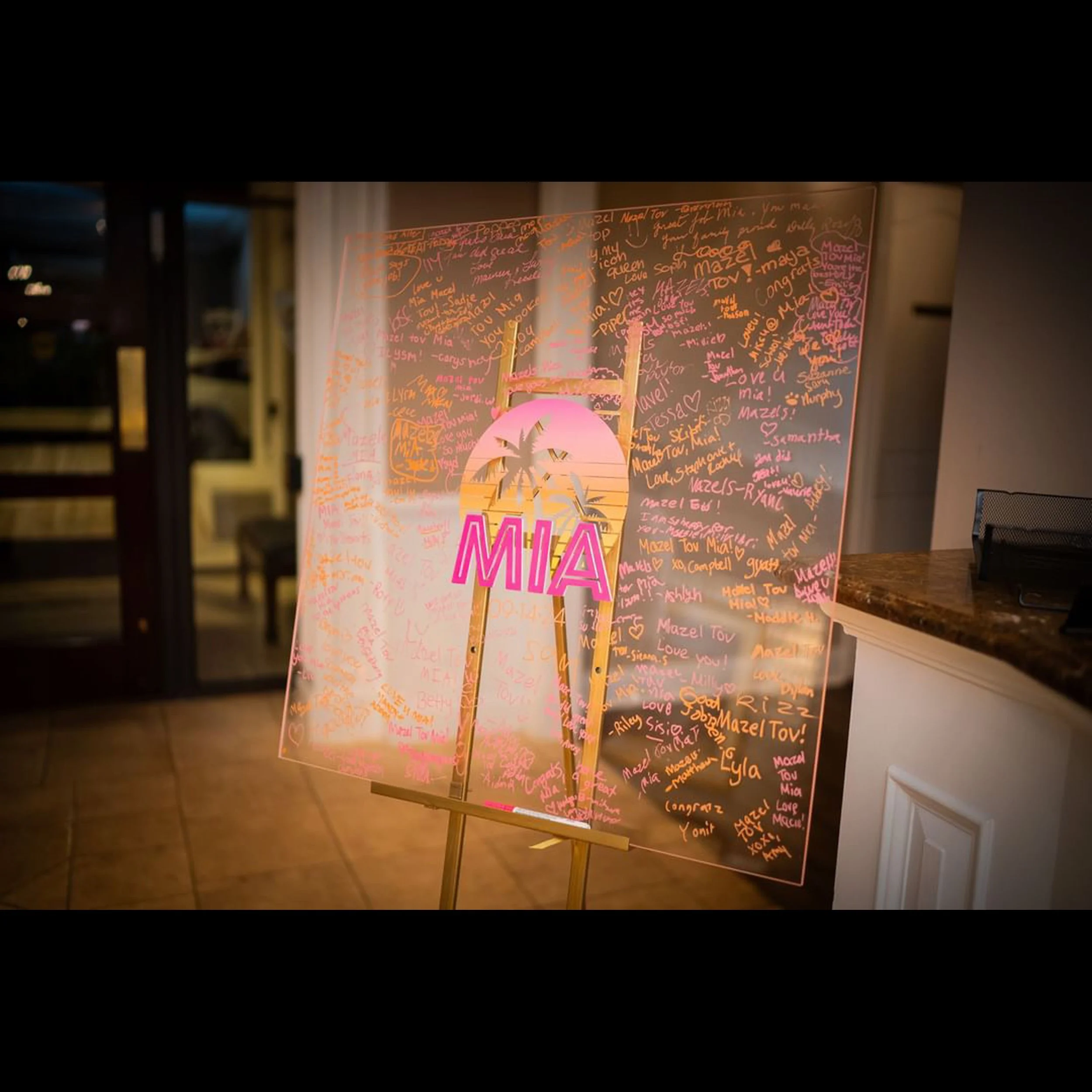 Mia Sunset Palm Tree Clear Board Signed.jpg