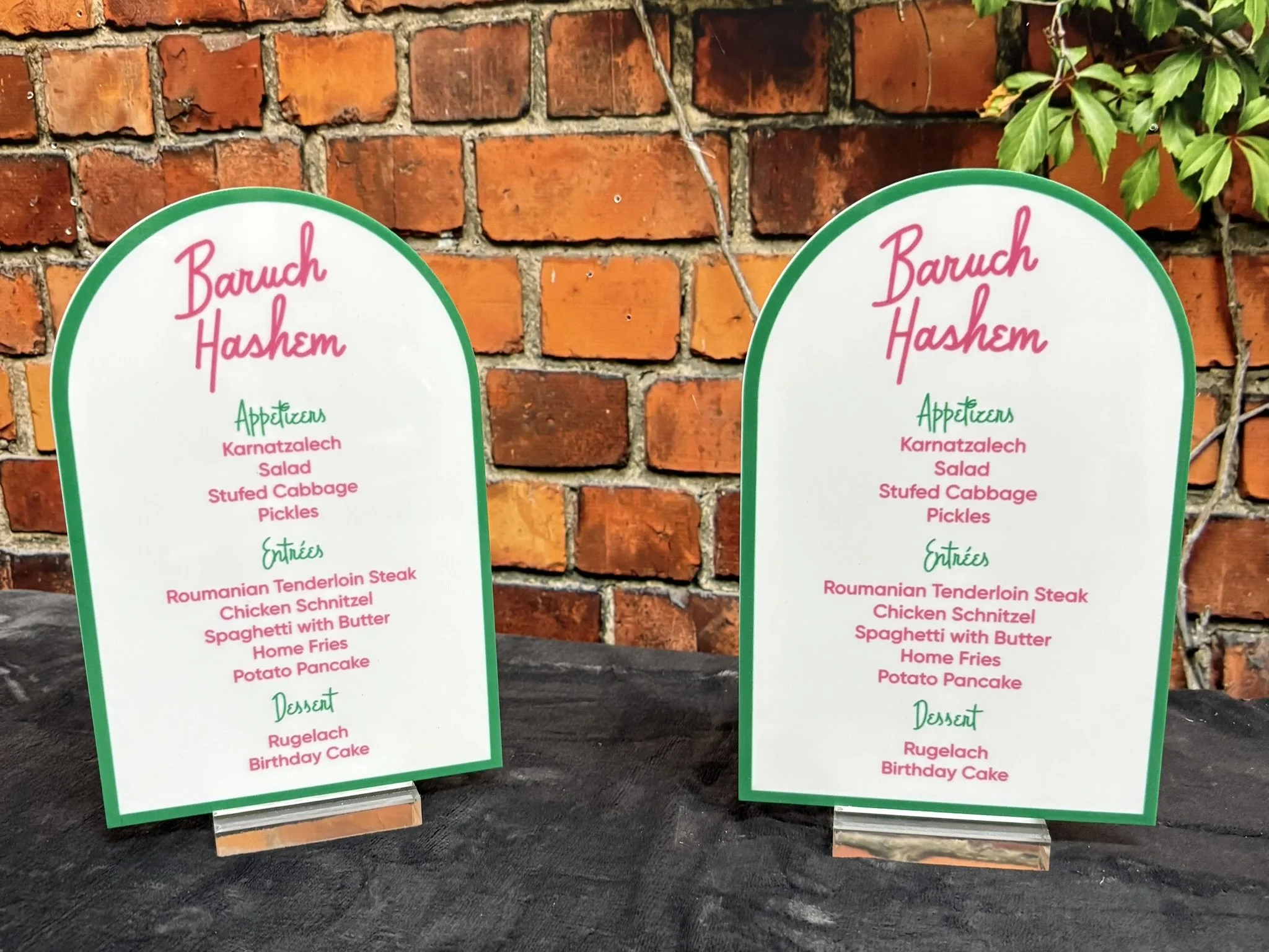 Bat Mitzvah_Menu_Green and Pink.JPEG