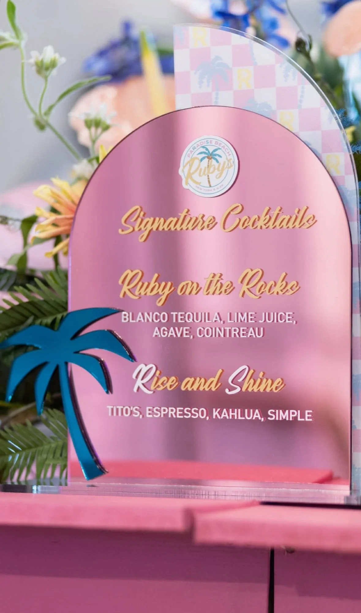 Pink Mirror Drink Menu_Tropical_Beach_Bat Mitzvah.jpg