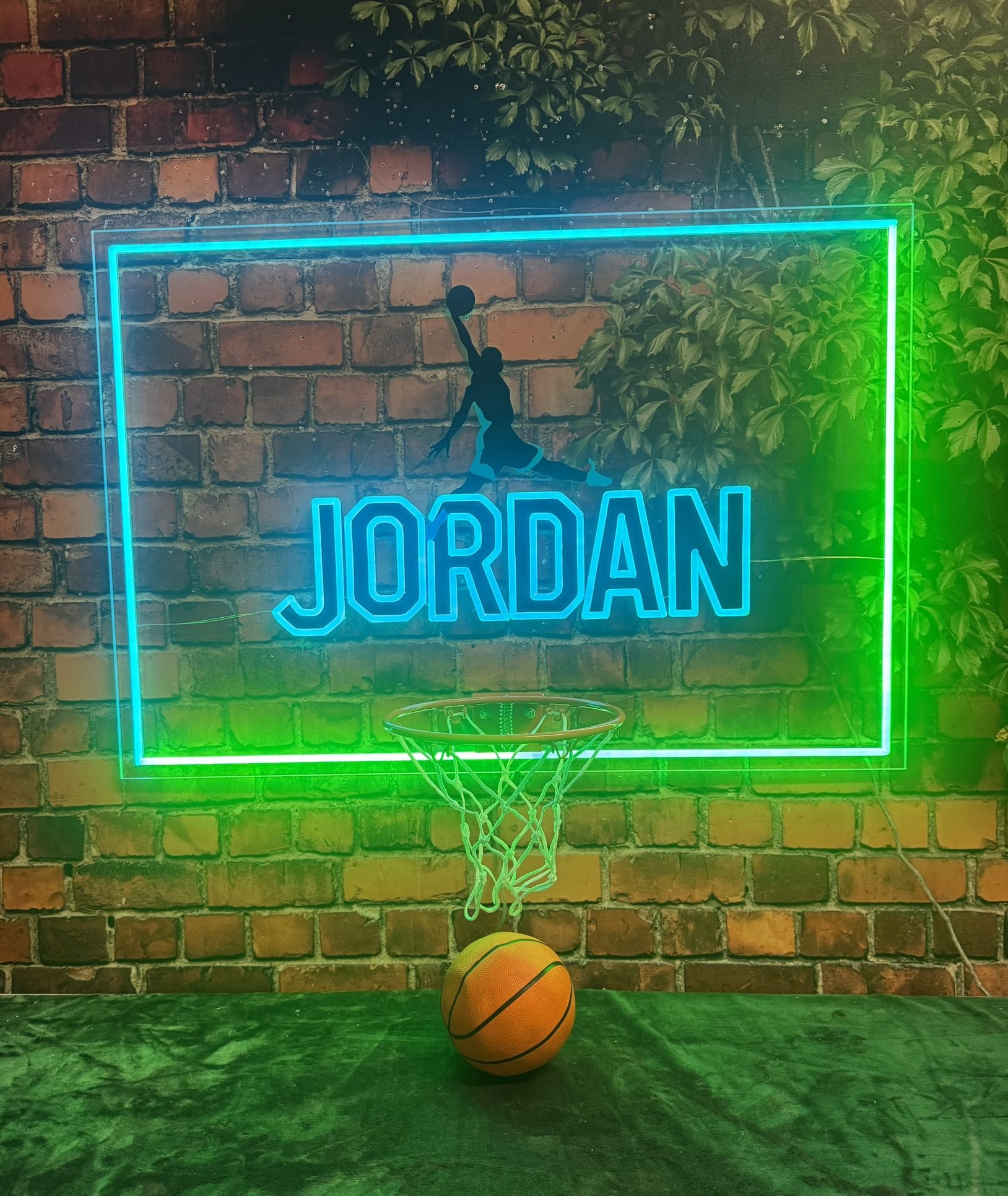 Basketball Hoop_Backboard_Air Jordan_Blue and Green Neon_Bar.JPEG