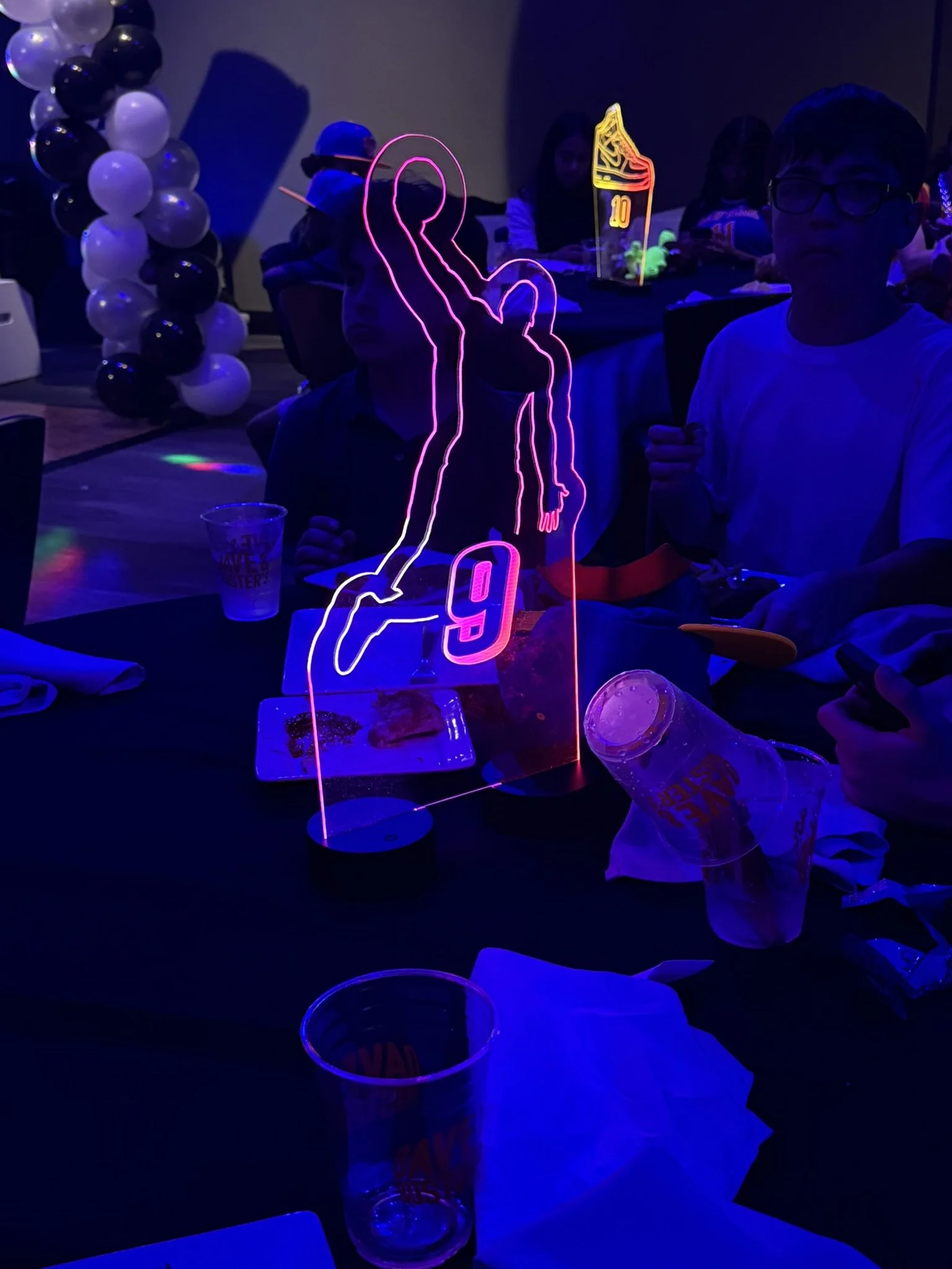 Jordan Basketball Large LED Centerpiece_Red_Bar.JPEG