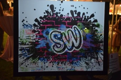 Grafitti Acrylic Sign in Board_Colorful_Brick_Paint Splatter 5_Bat.JPEG