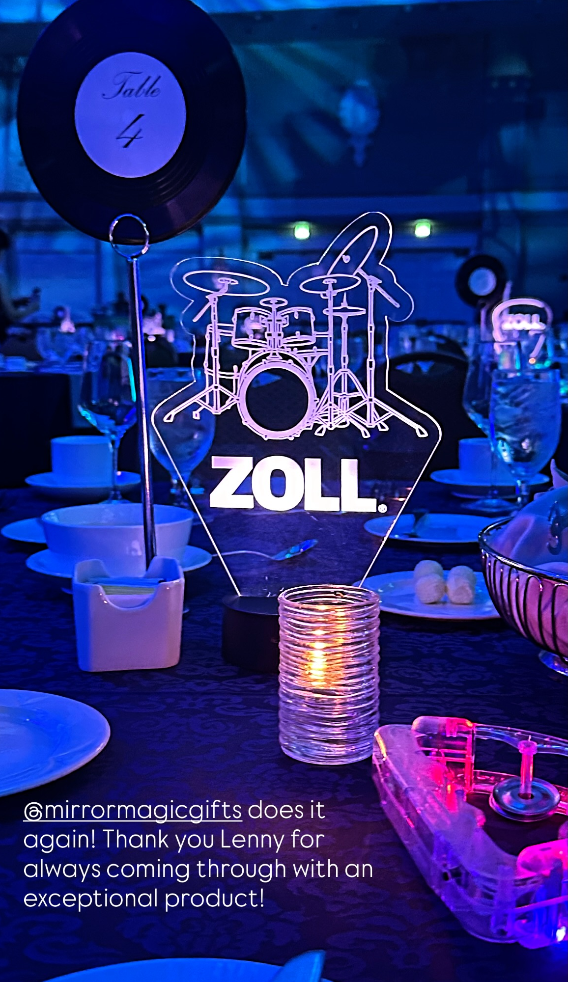Drums_LED Centerpieces_Blue_Music_Band_Bar.png