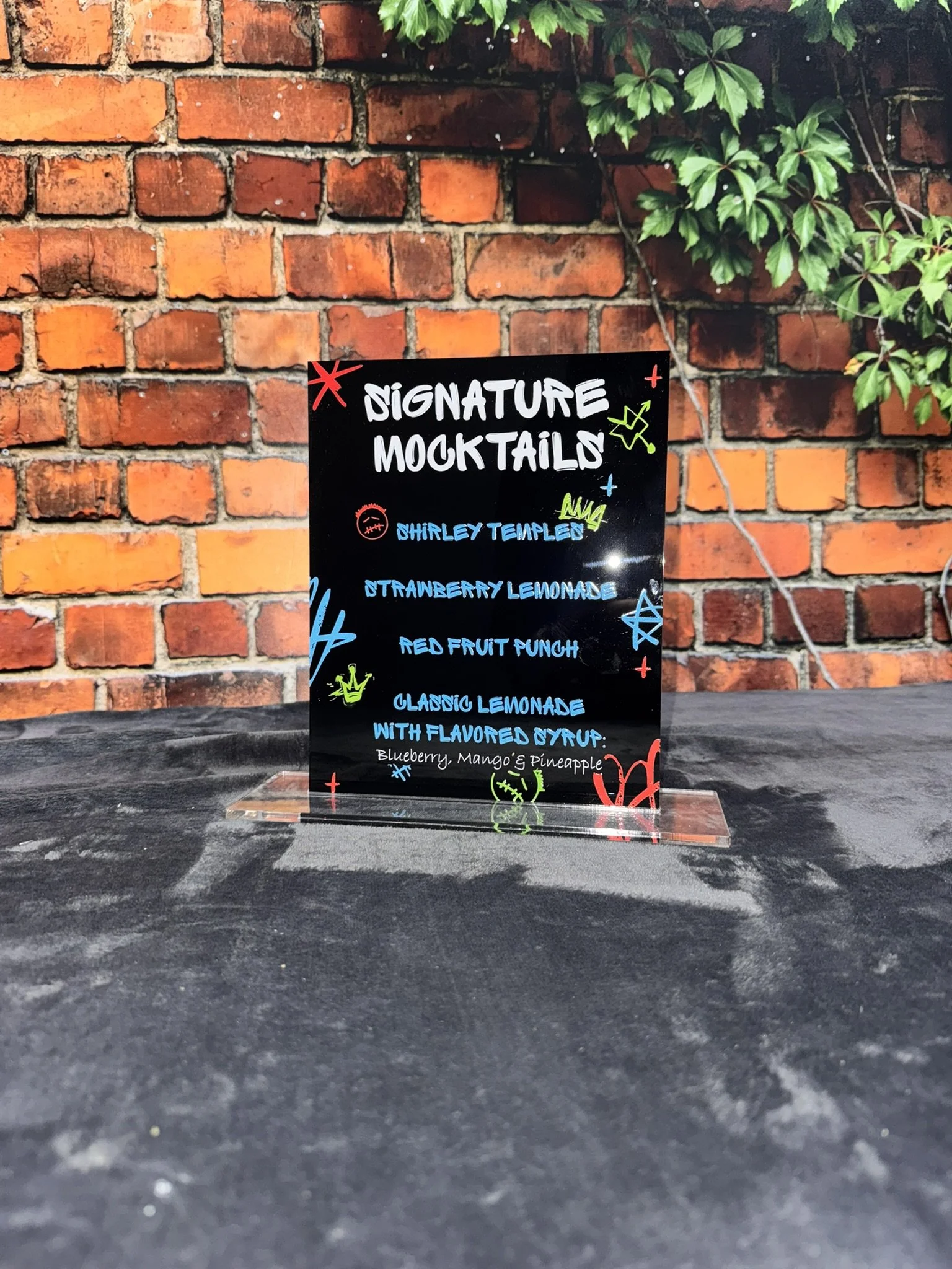 Graffiti Mocktail menu_Spray paint_Black_Blue_Red_Green_Bar2.JPEG