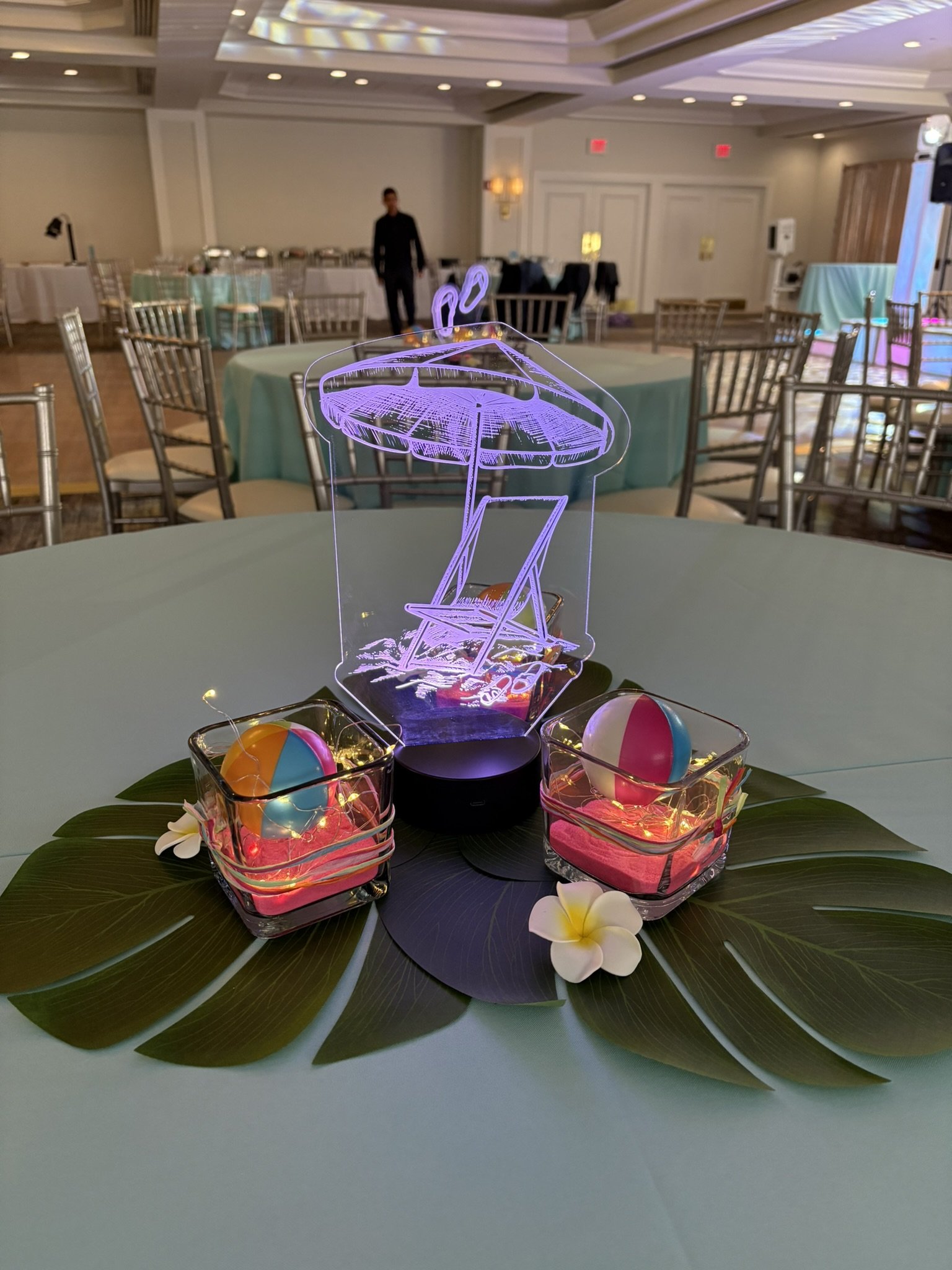 Umbrella and chair LED Centerpiece_Bat Mitzvah_Summerl_Tropical_Summer.JPEG