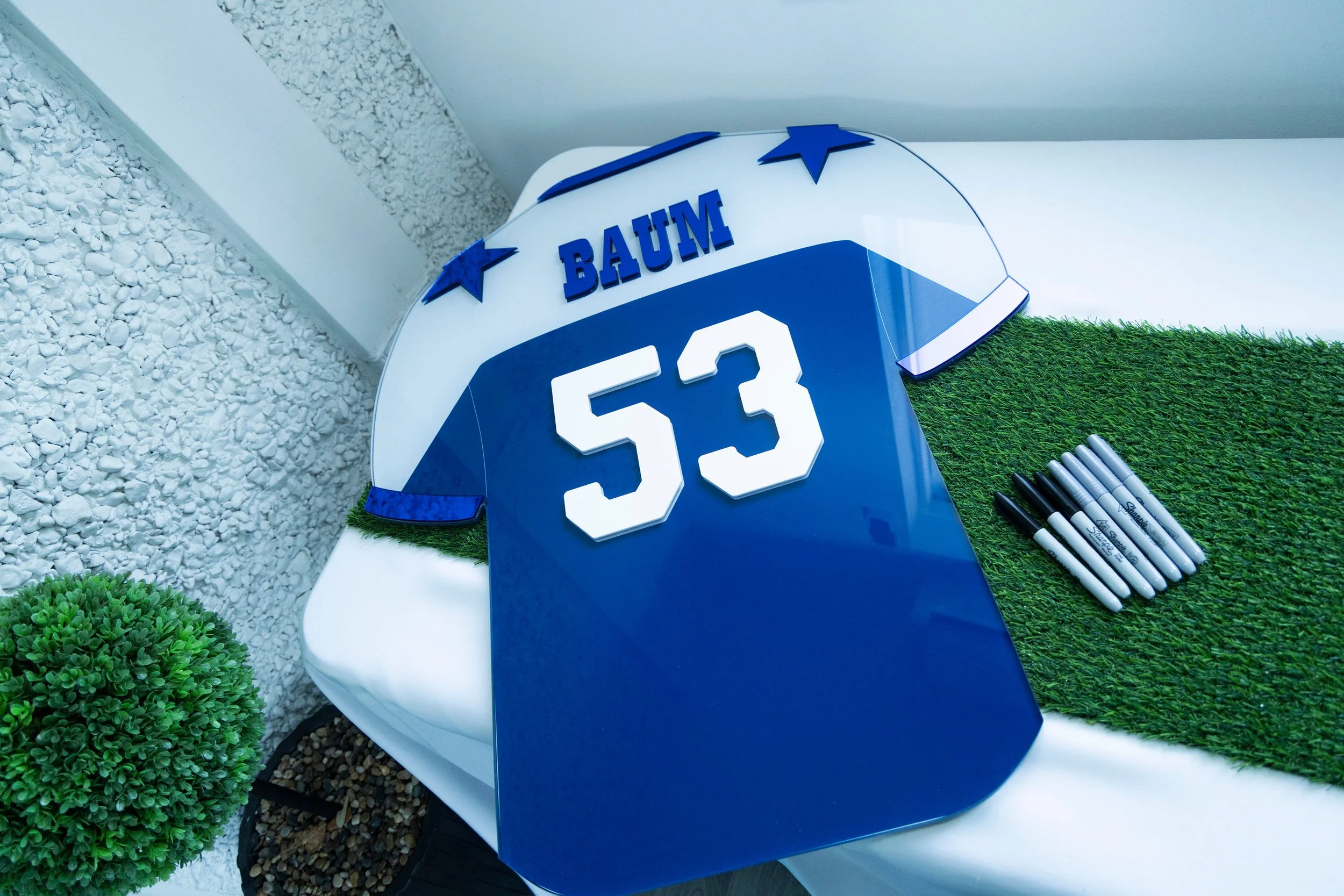 Dallas Cowboys Jersey Sign-in board_Football_SPorts_Bar.JPG