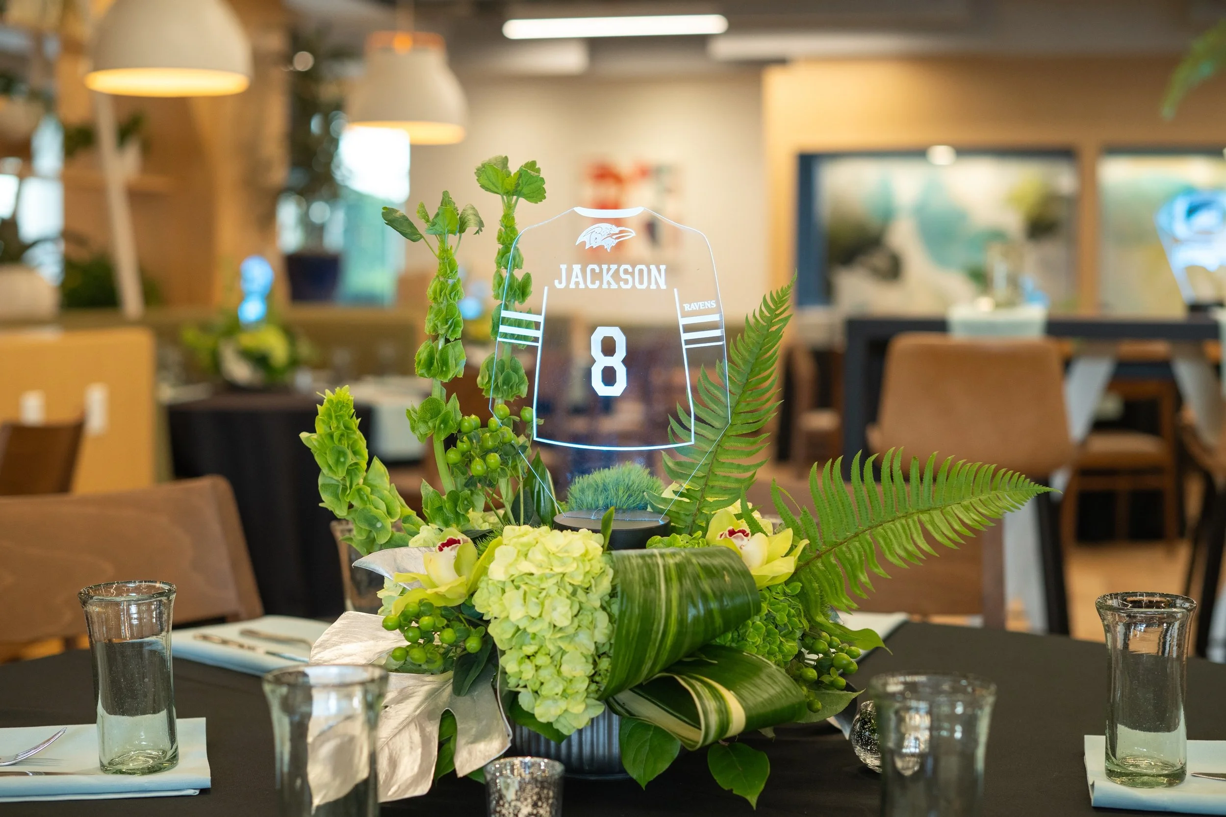 Football Jersey Centerpiece_Table NUmber_Bar Mitzvah.JPG