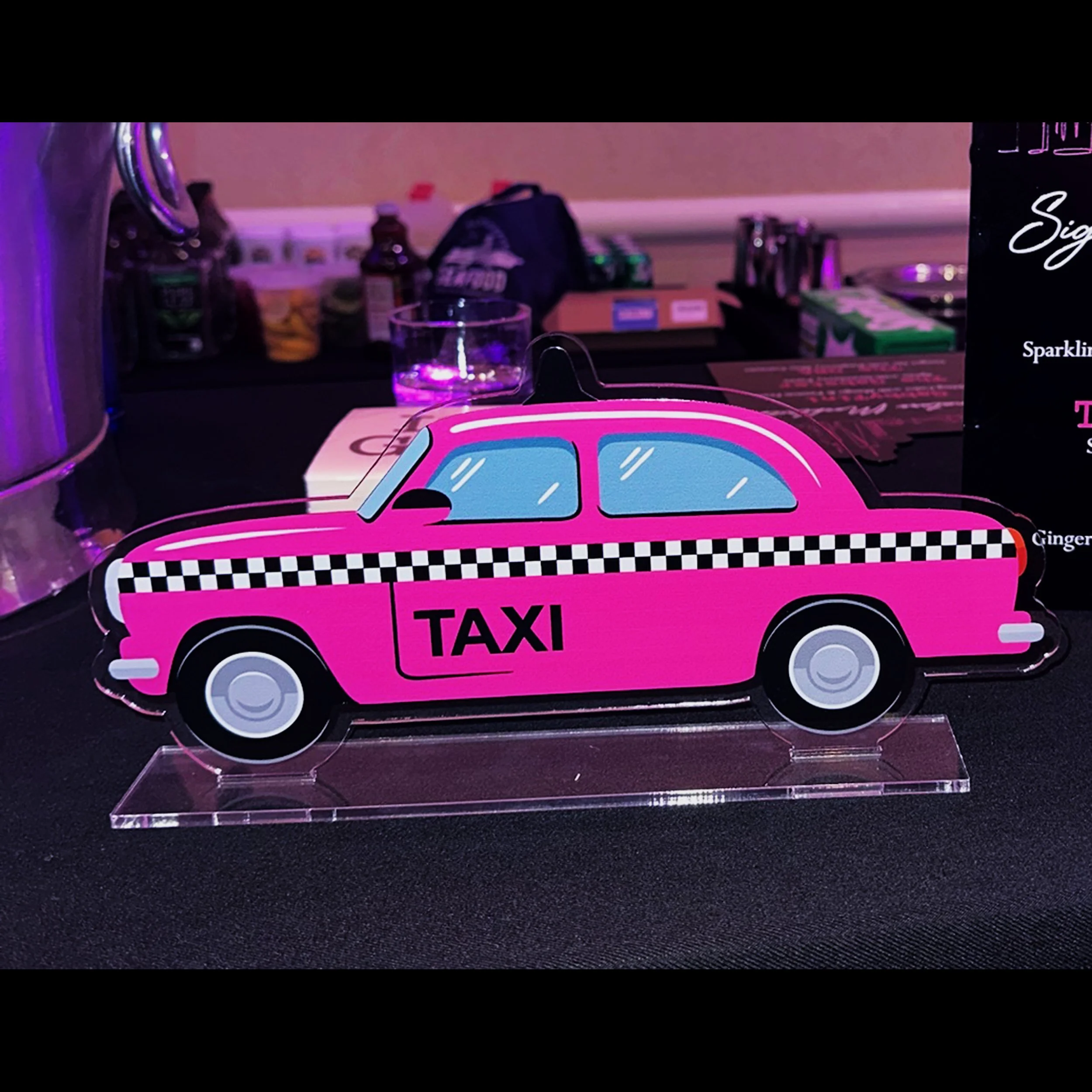 Pink Taxi Centerpiece.jpg