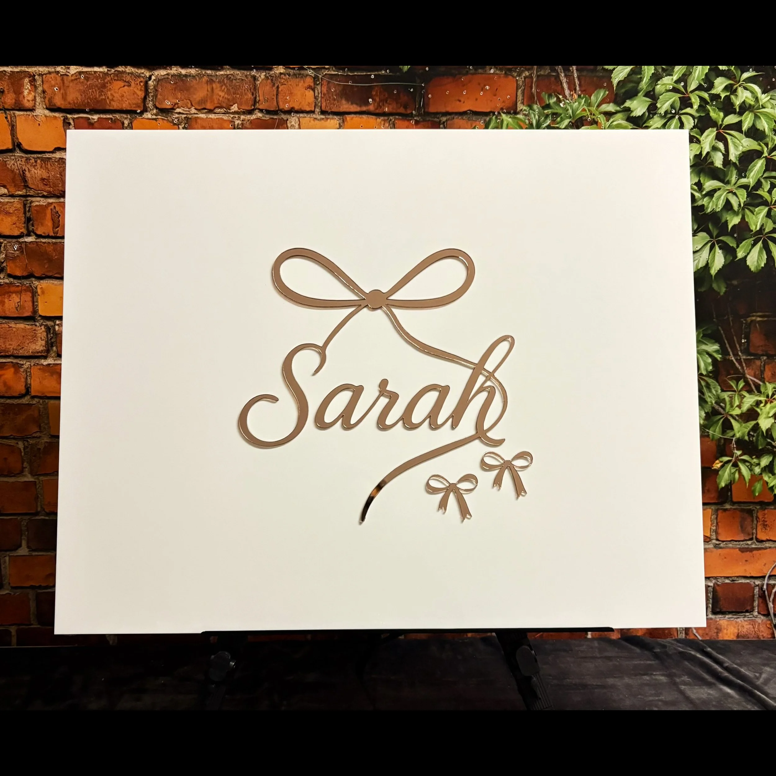 Sarah Pink Mirror Text Bows White Board Blank.jpg