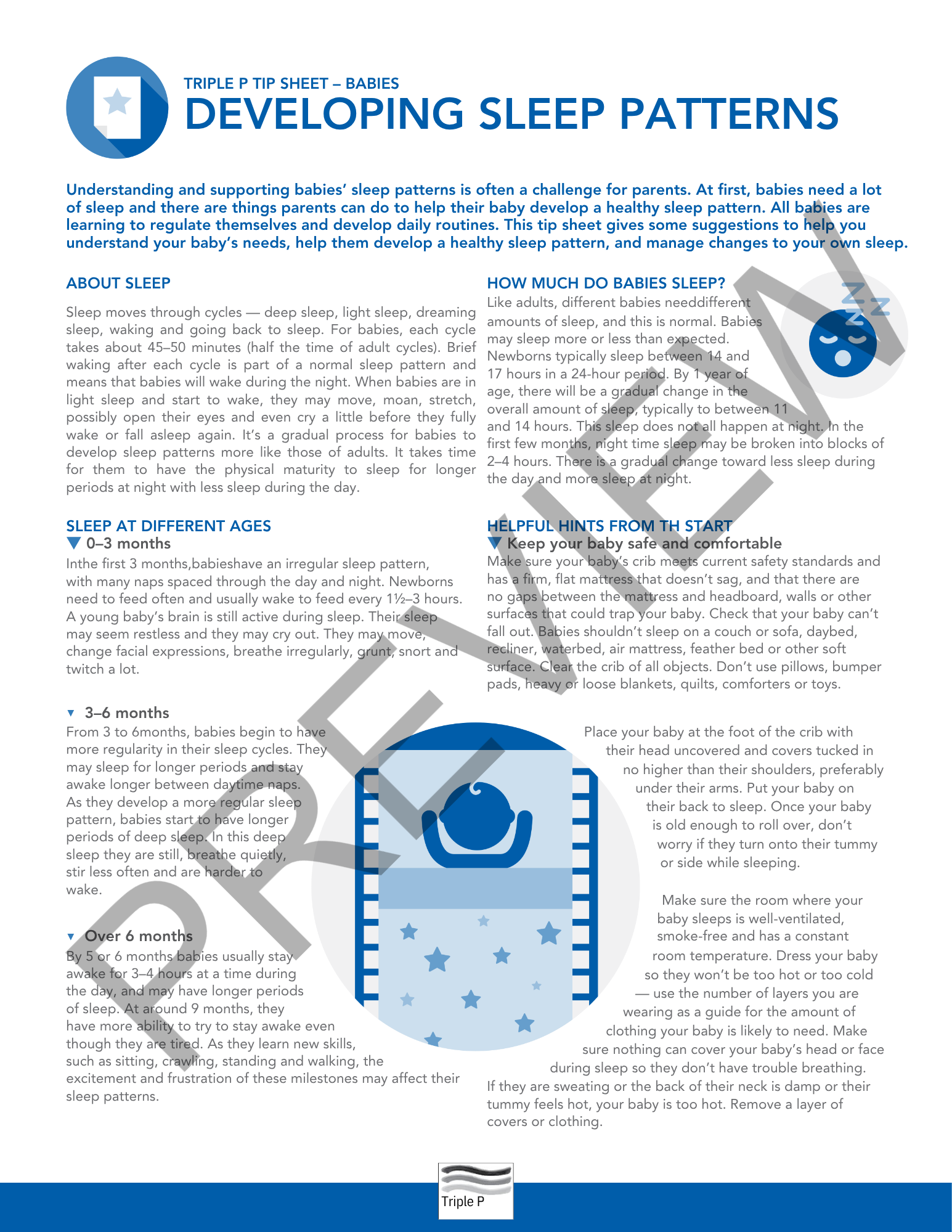 Developing Sleep Patterns | Sleep Patterns