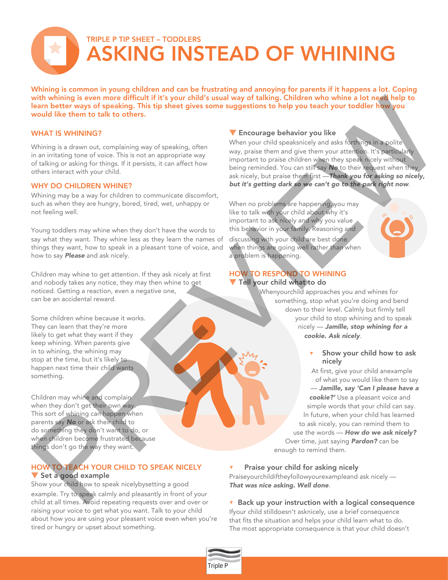 Asking Instead of Whining | Whining