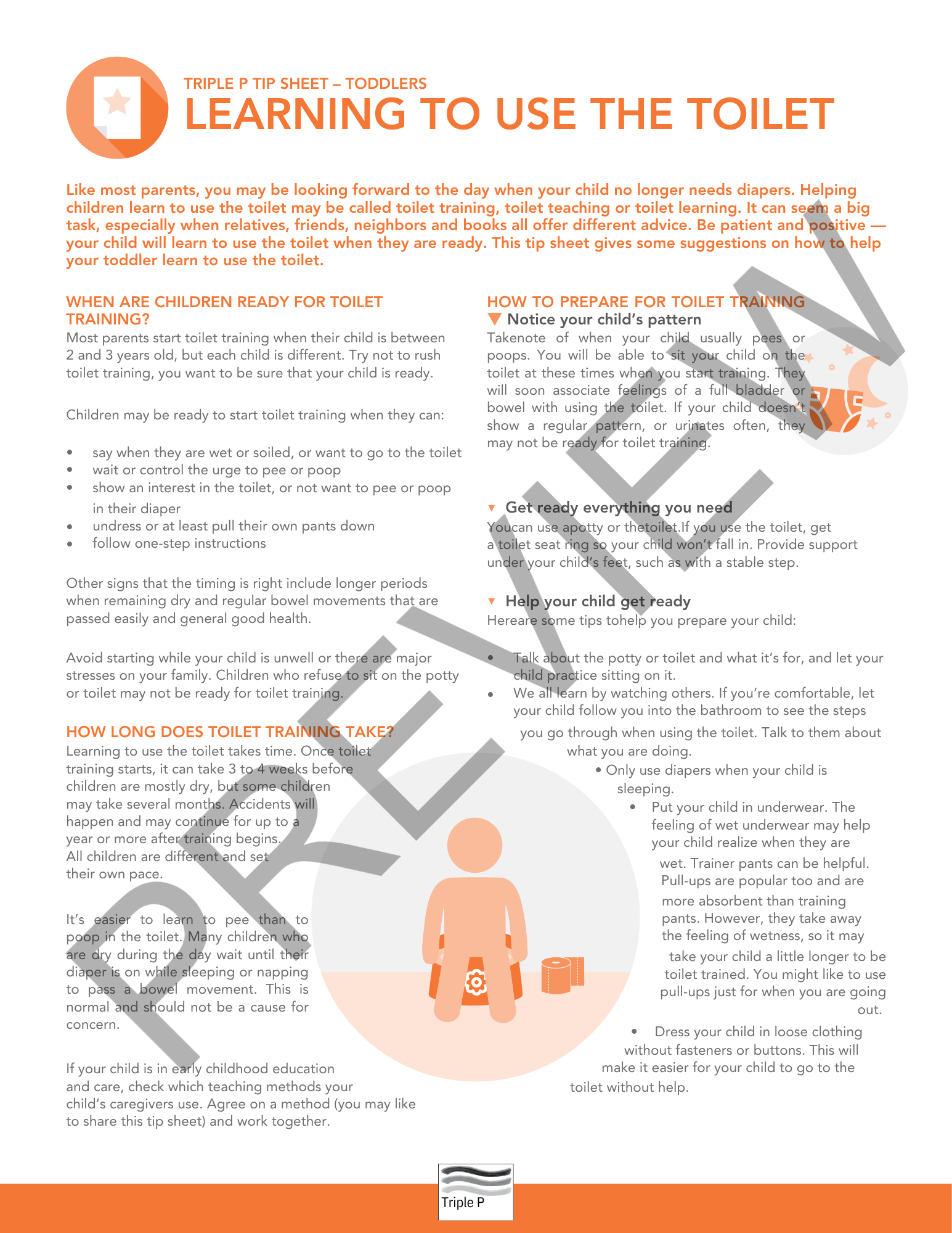 Learning to Use the Toilet | Toilet Training