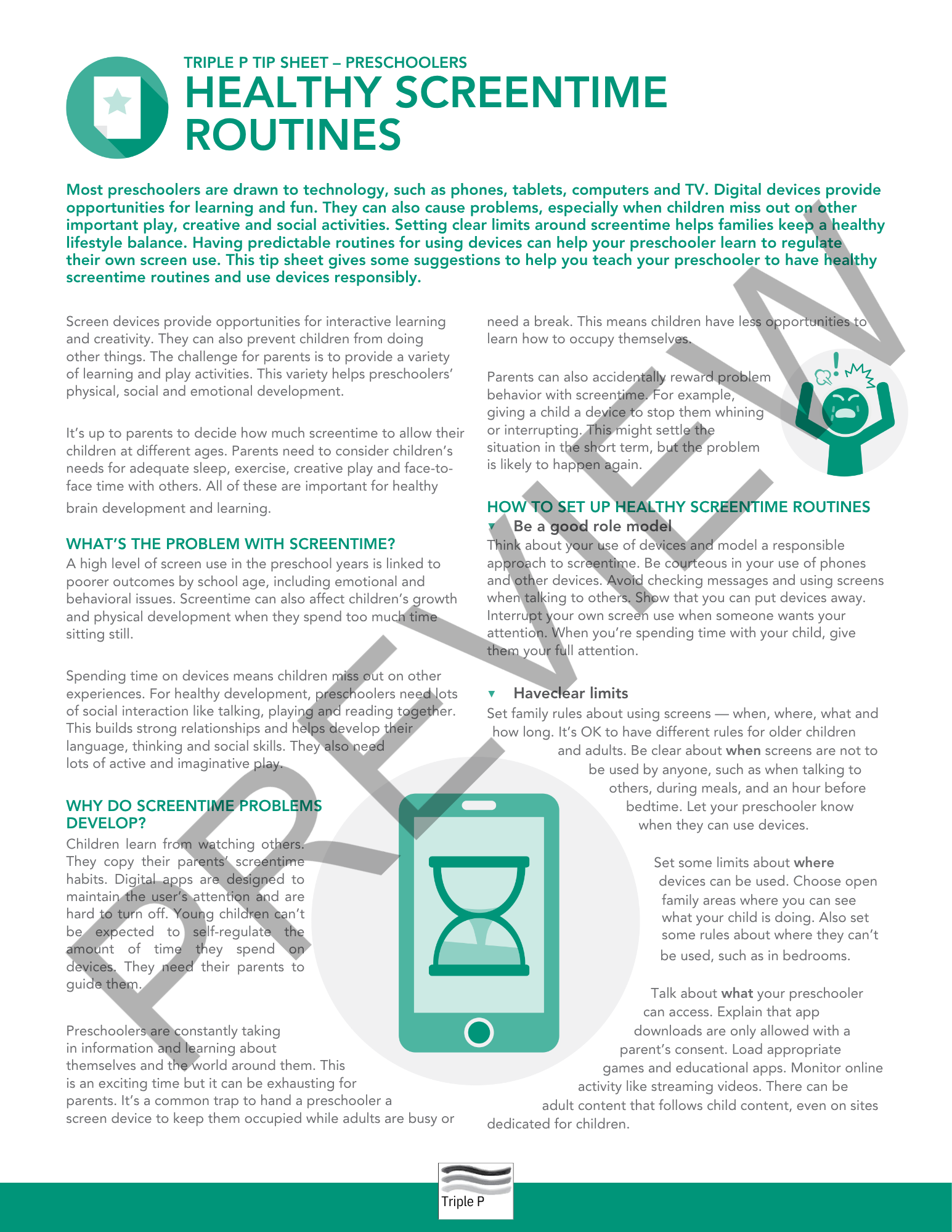 Healthy Screentime Routines