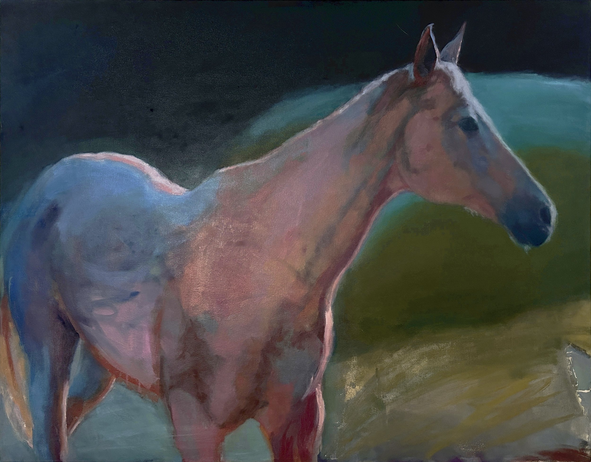 Gray  24" x 24" oil on canvas