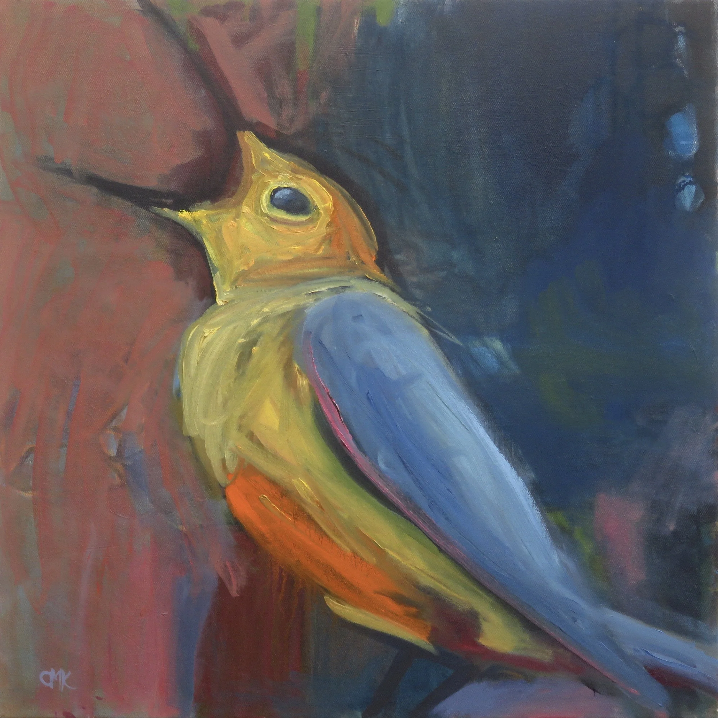 Songbird  24" x 24" oil on canvas