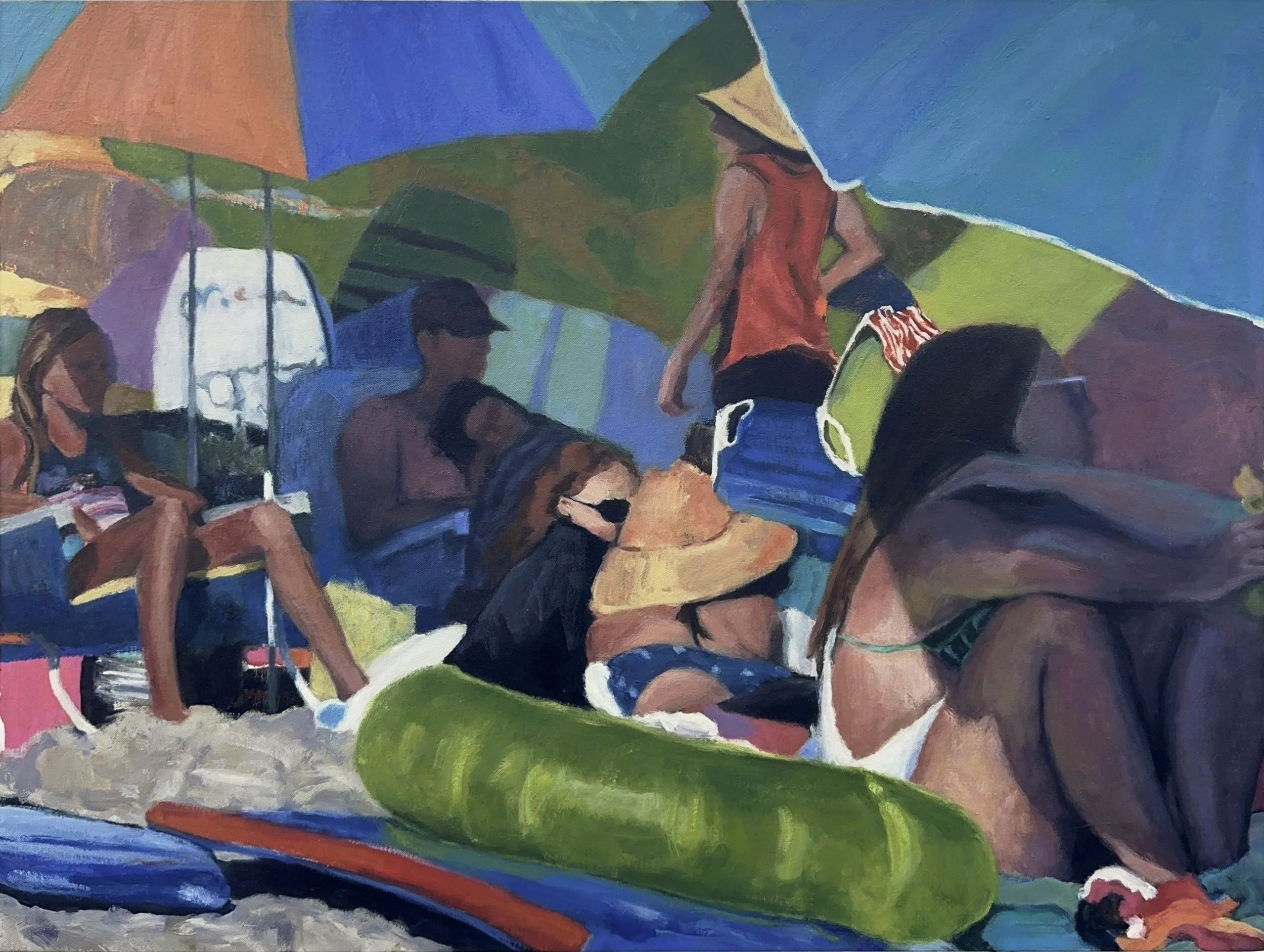 Naptime  30" x 40" oil on canvas