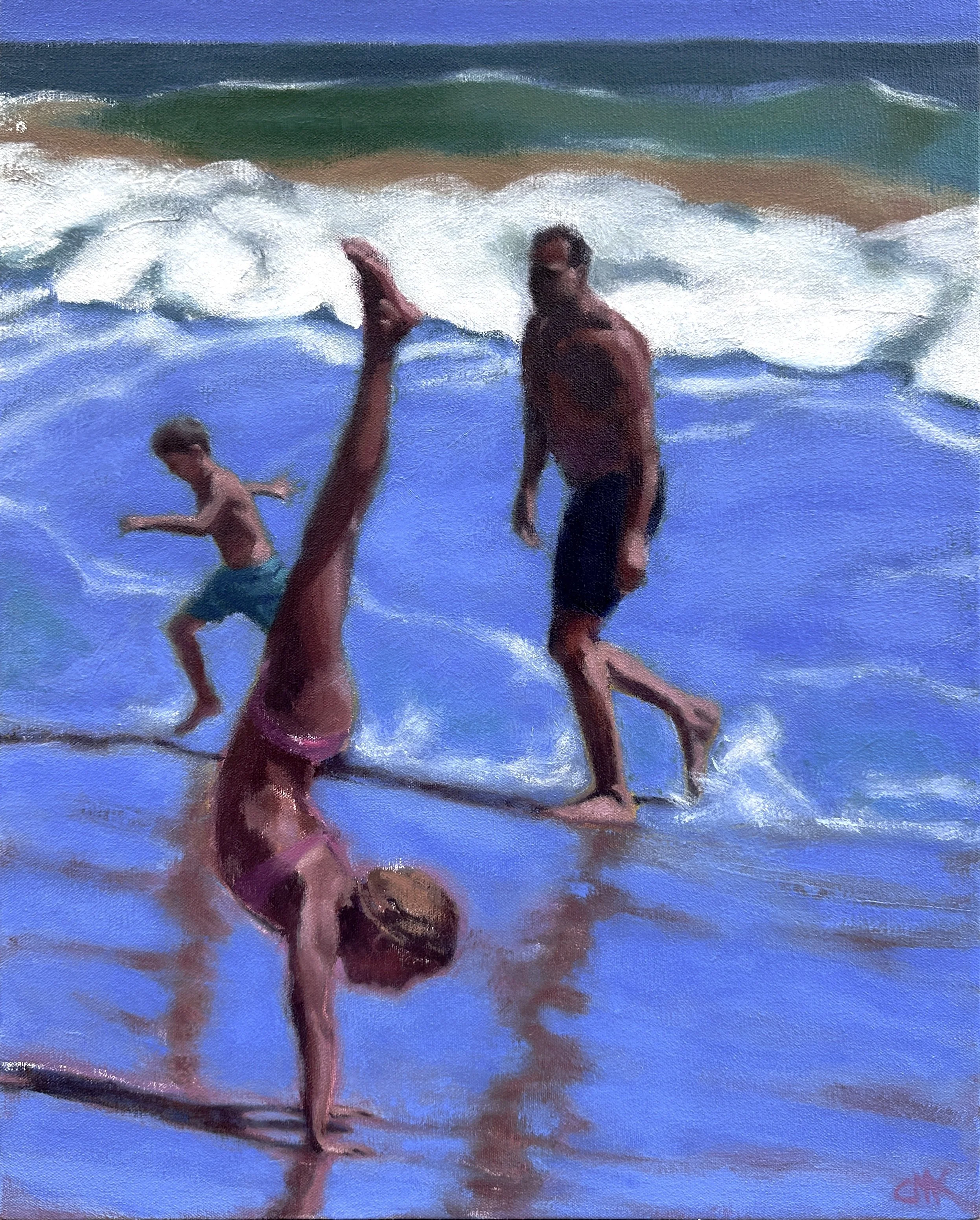 Going for the Gold  20" x 16"  oil on canvas