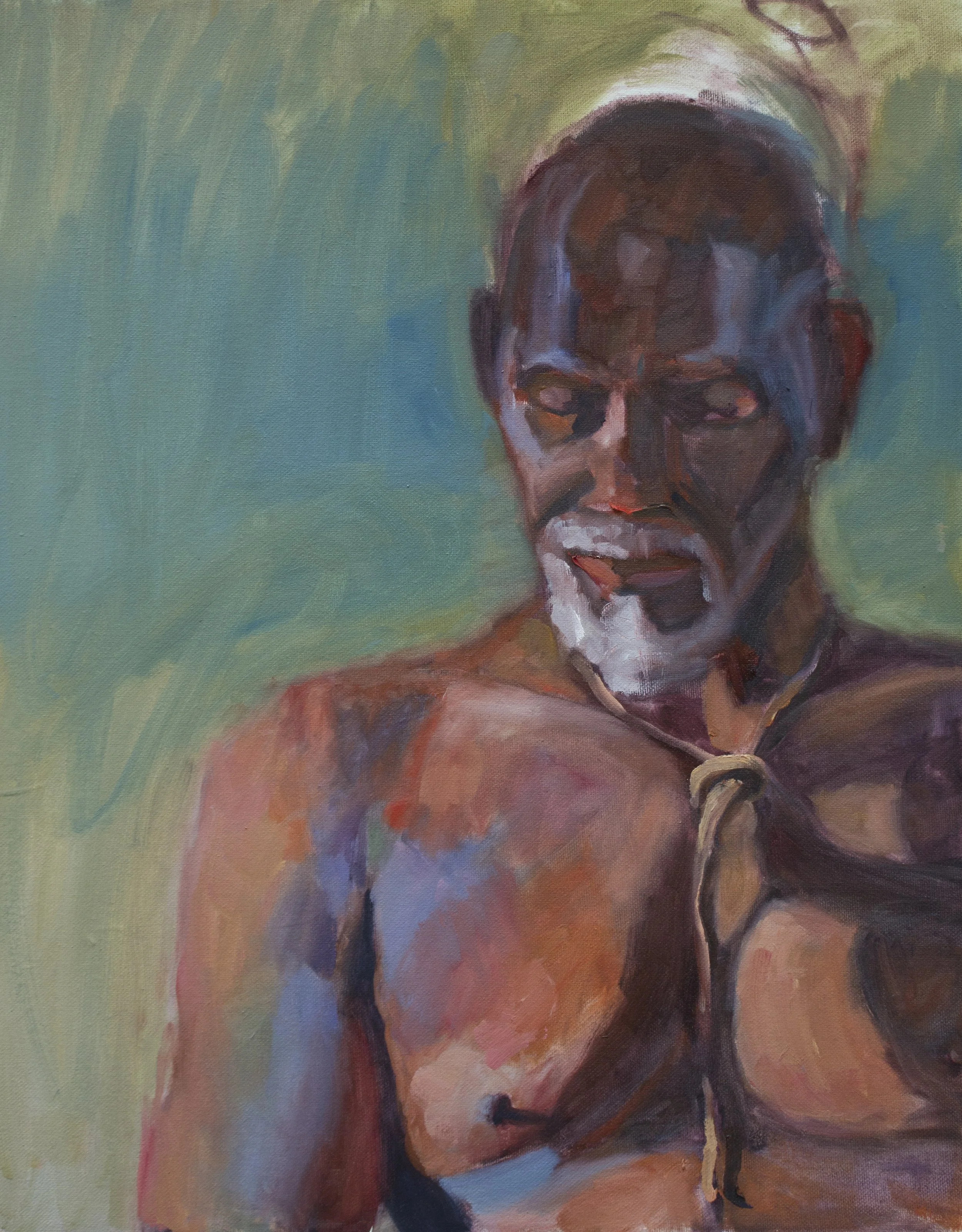 JJ  24" x 20"  oil on canvas