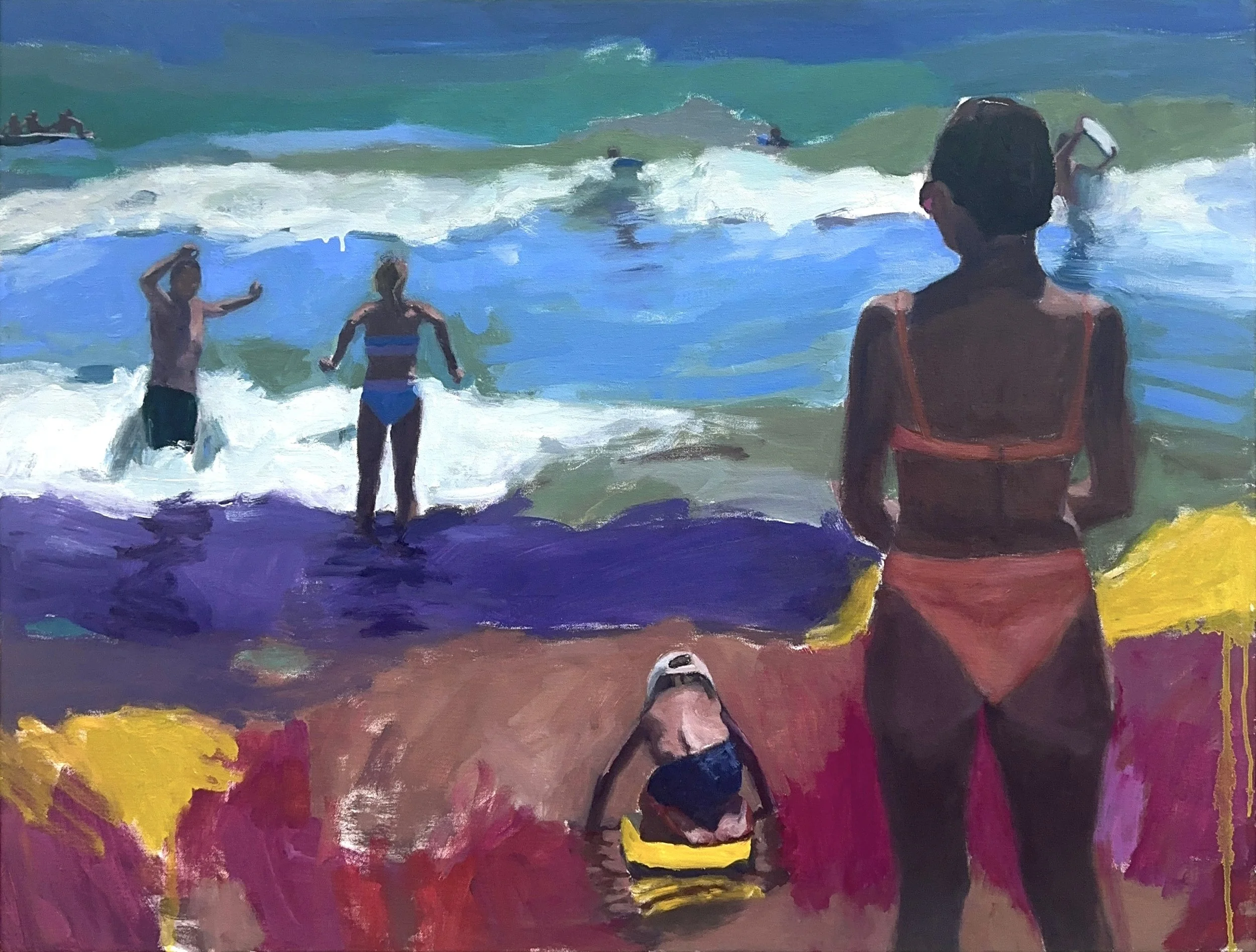 T-Street Reverie  30" x 40" oil on canvas