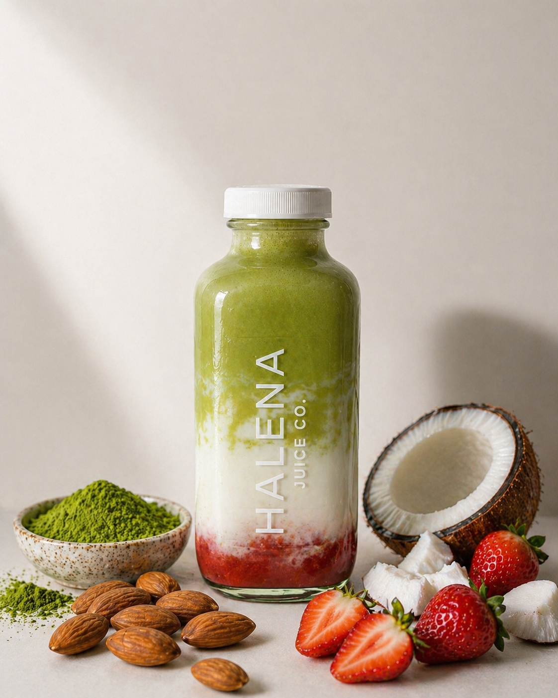 strawberry matcha 16 fl oz
