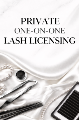 320-Hour Lash License Program (One-on-One Private Training) - 12 weeks