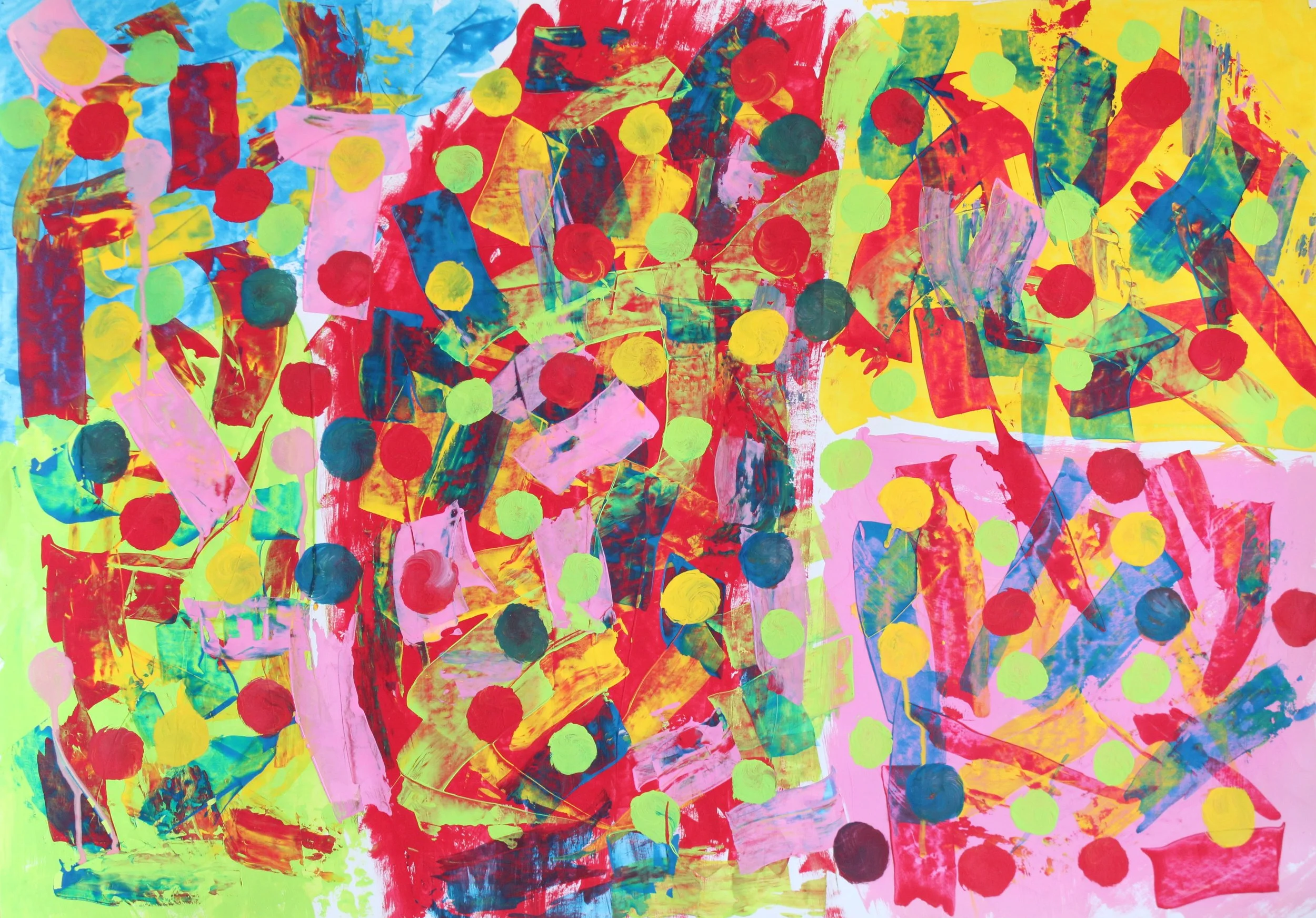 Lollipop: 2014 - 2019 | 70 x 100 cm | Gouache auf Papier | CHF 1'020.-