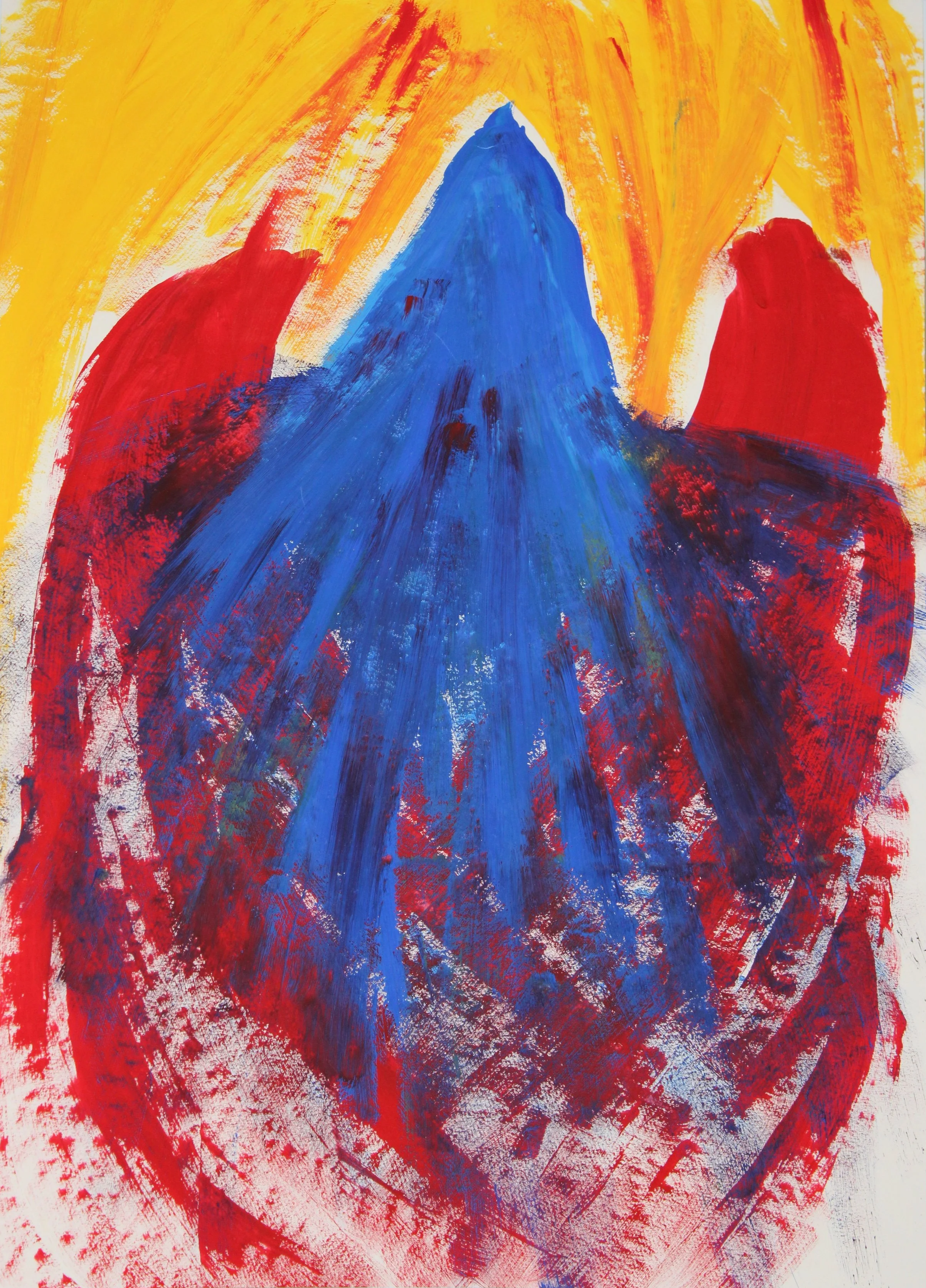 Phoenix: 2014 | 70 × 50 cm | Gouache auf Papier | CHF 710.-