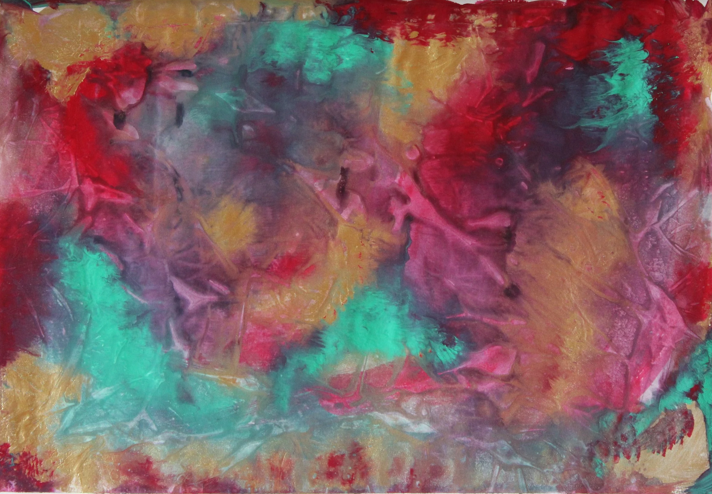 Serie 2: 2014 - 2019 | A3 | Gouache auf Papier | CHF 430.-