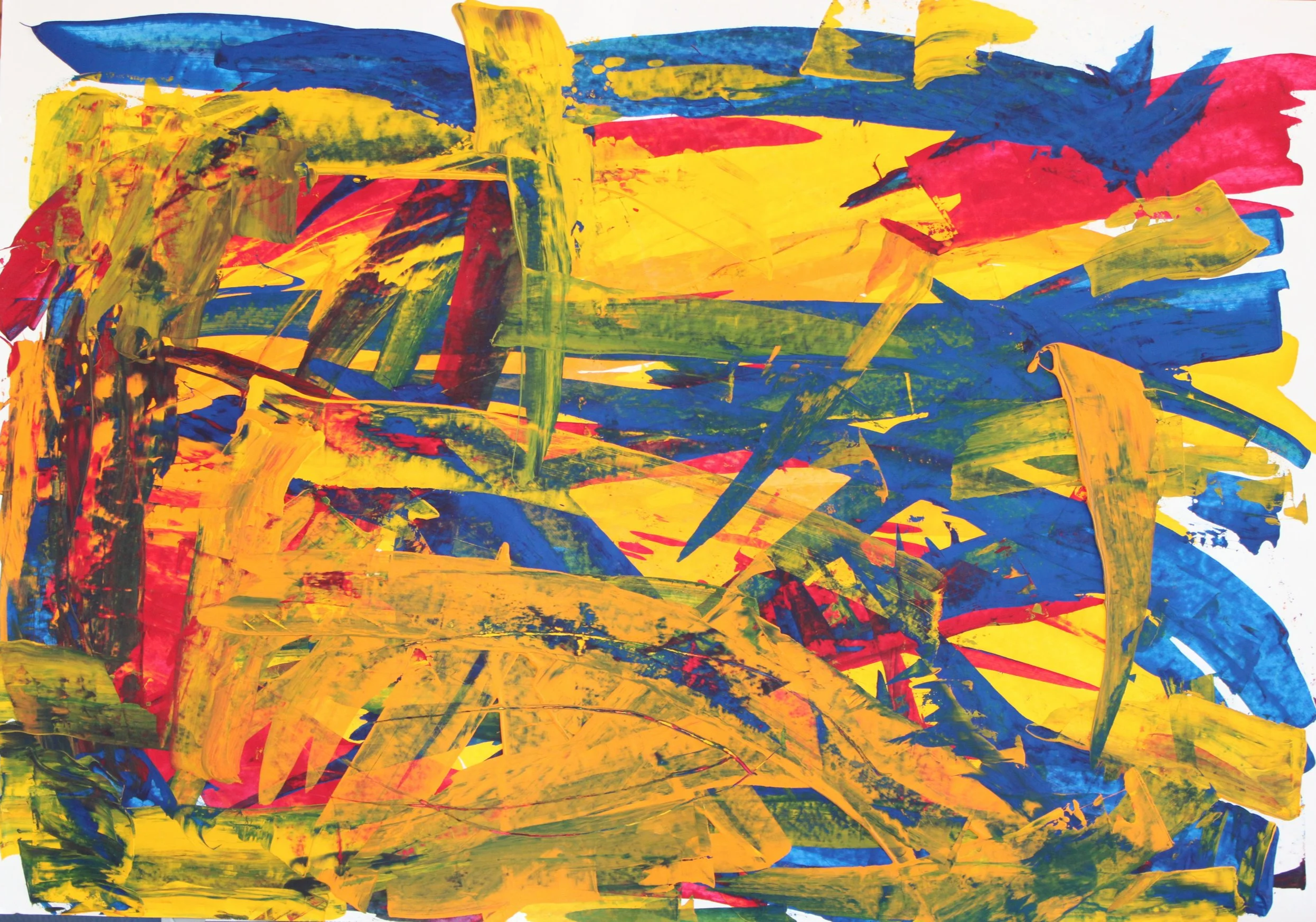 Kasten II: 2014 - 2019 | 70 x 100 cm | Gouache auf Papier | CHF 1'080.-