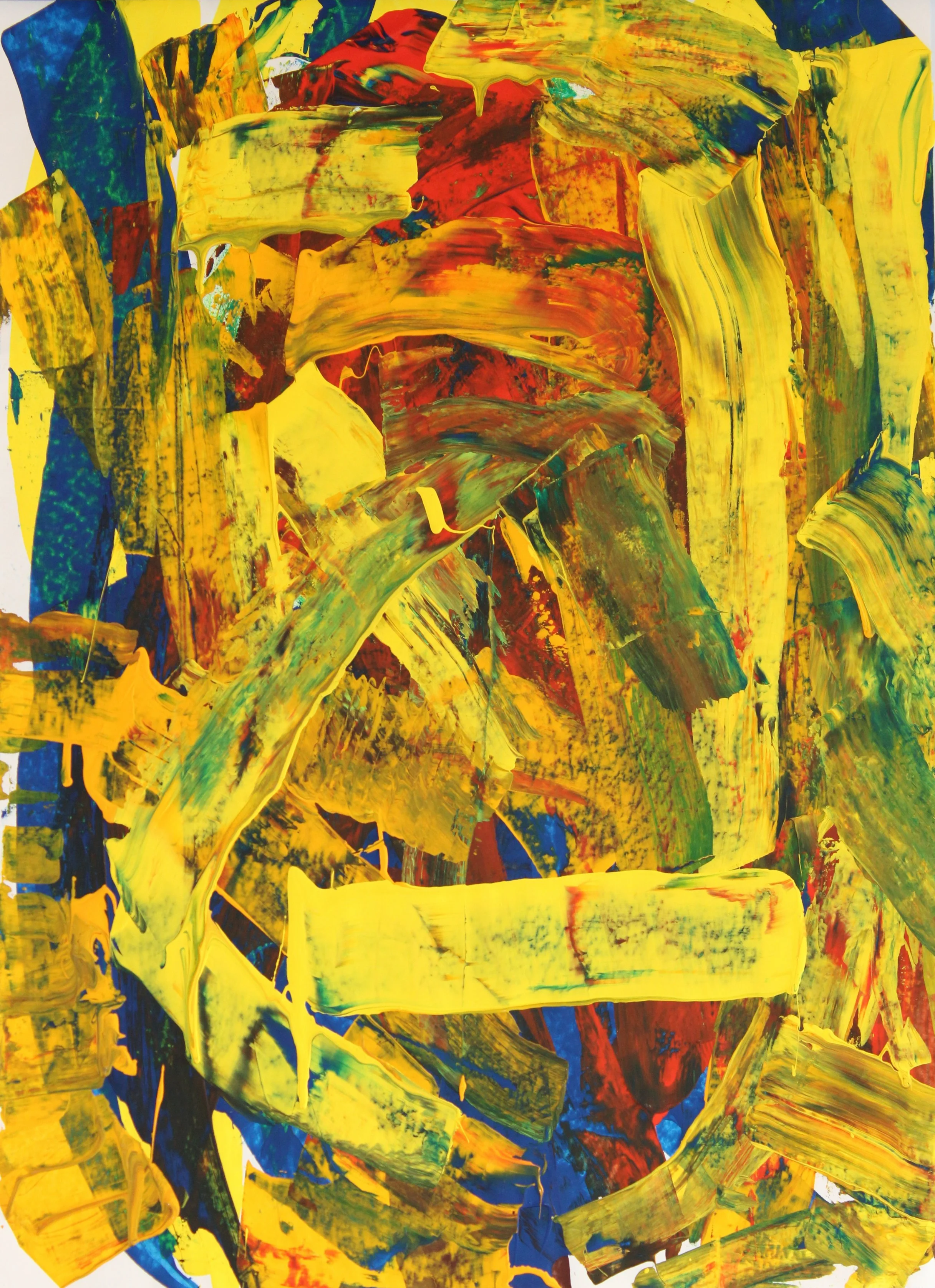 Innerer Schatz: 2014 - 2019 | 50 x 70 cm | Gouache auf Papier | CHF 730.-