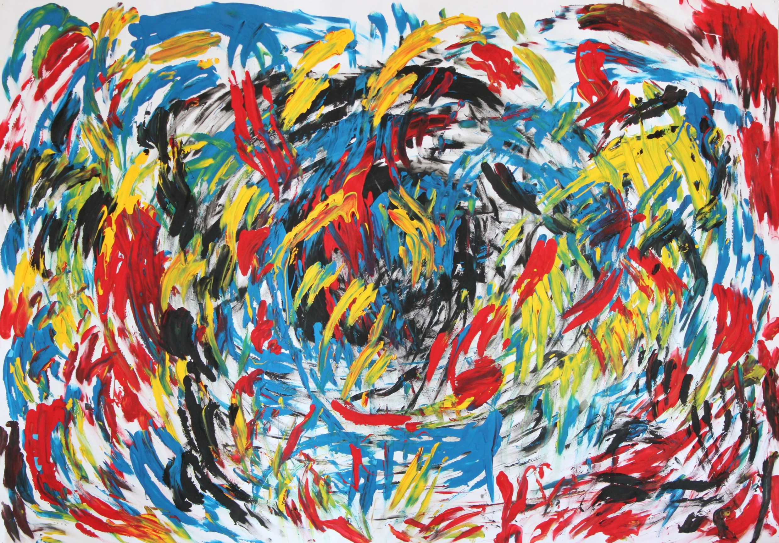 Nest: 2014 - 2019 | 70 x 100 cm | Gouache auf Papier | CHF 1'050.-