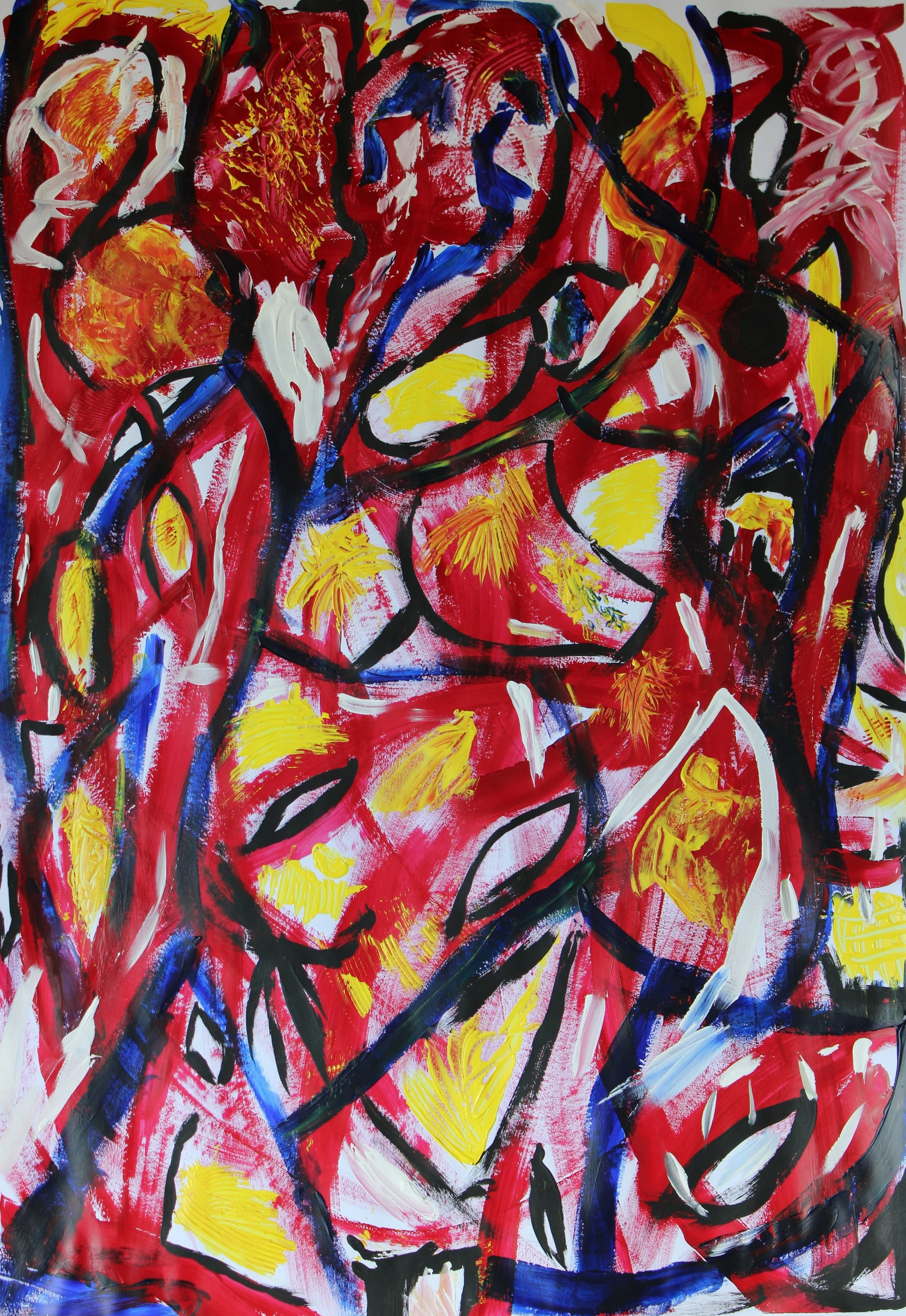 Mensch | 70 x 100 cm | CHF 1'120.-