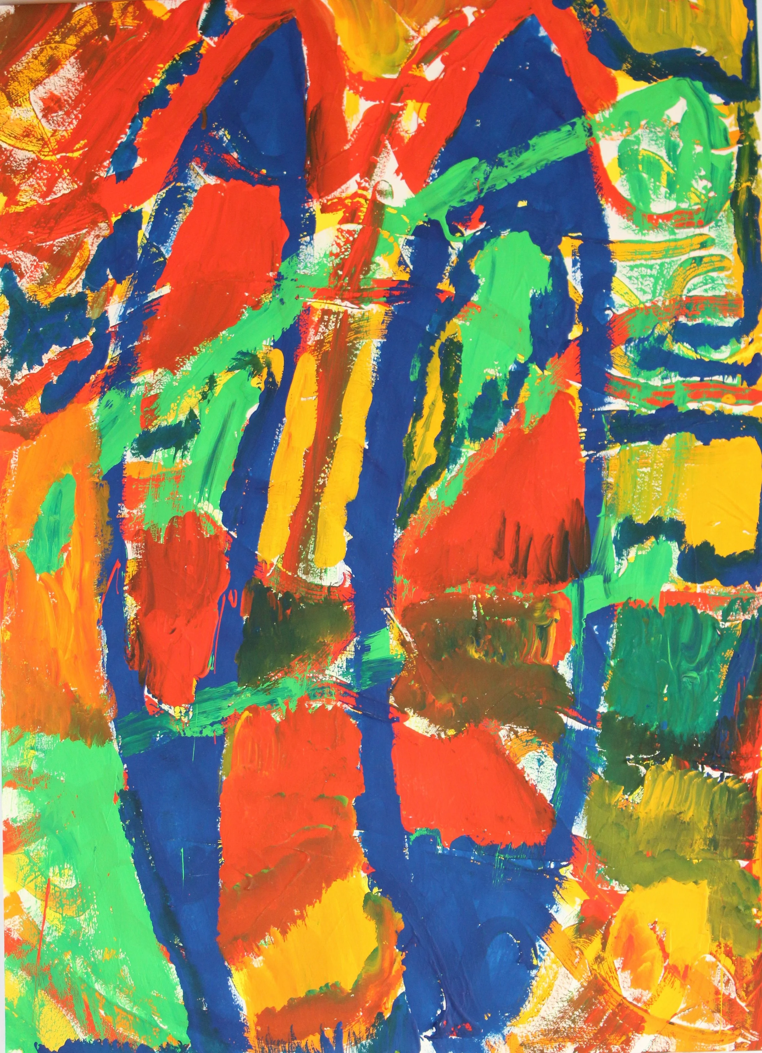 Hase: 2014 - 2019 | 50 x 70 cm | Gouache auf Papier | CHF 760.-
