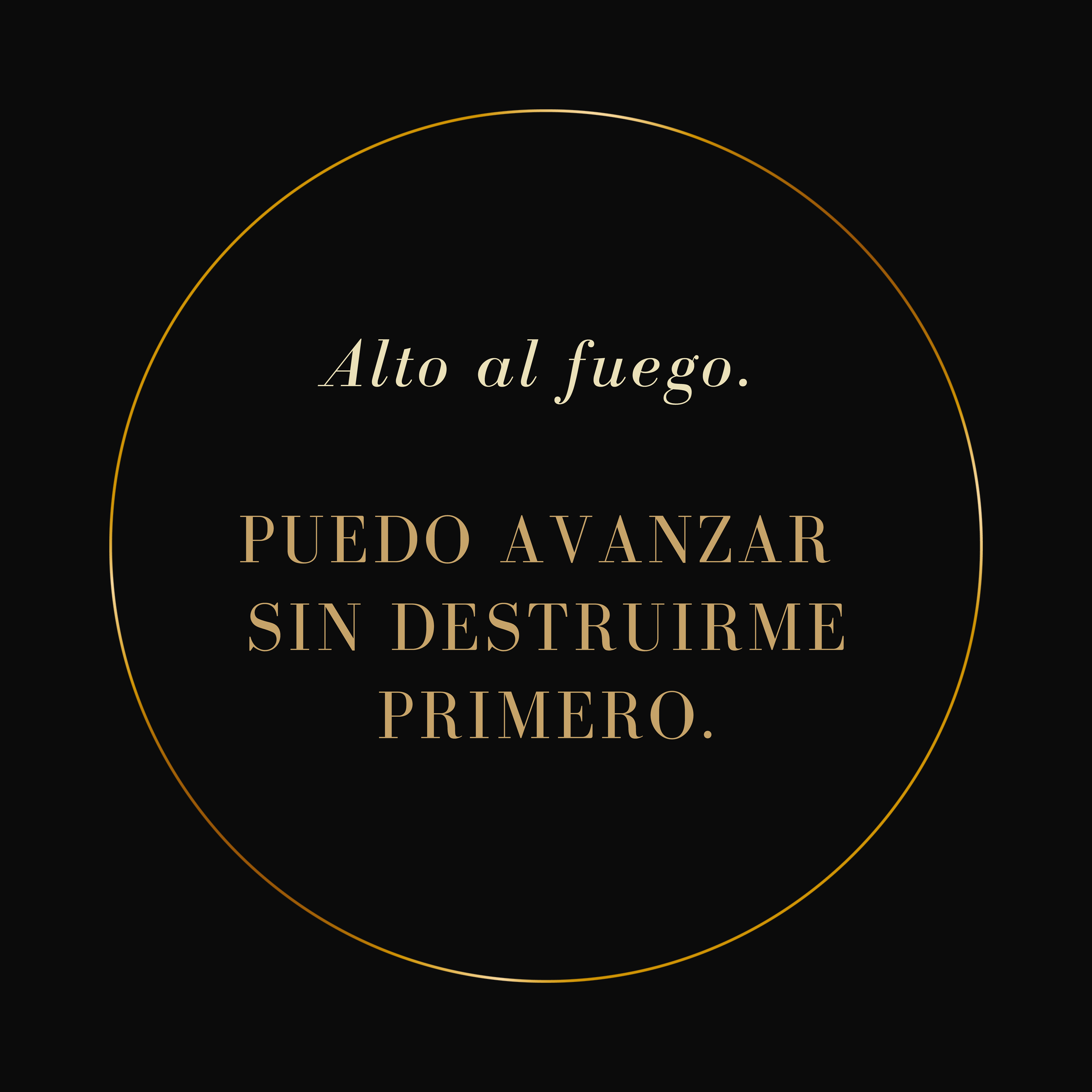 Paso 2 — La tregua