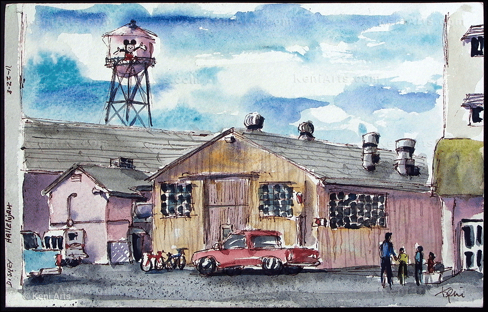 Old Disney Paint Shop