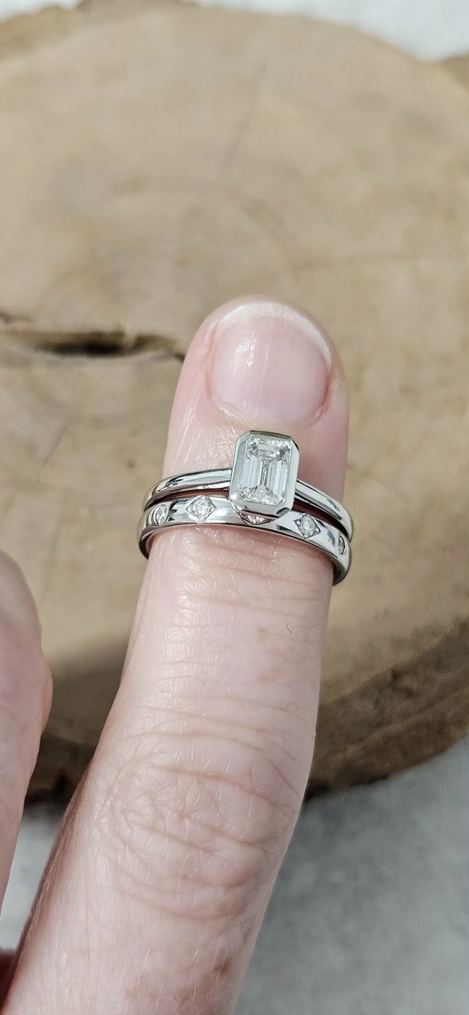 Diamond Platinum Ring