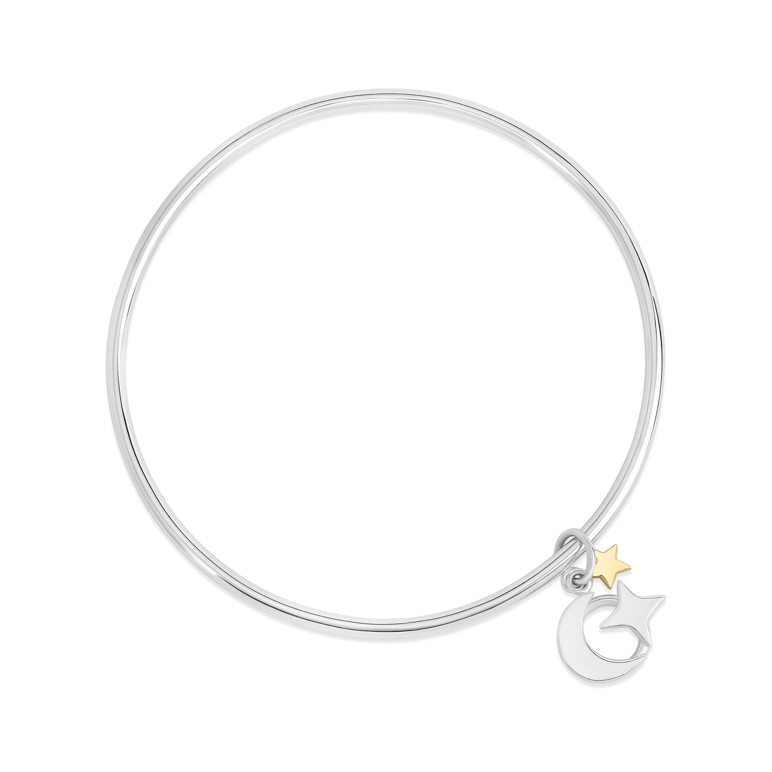 Moon and Star Bangle