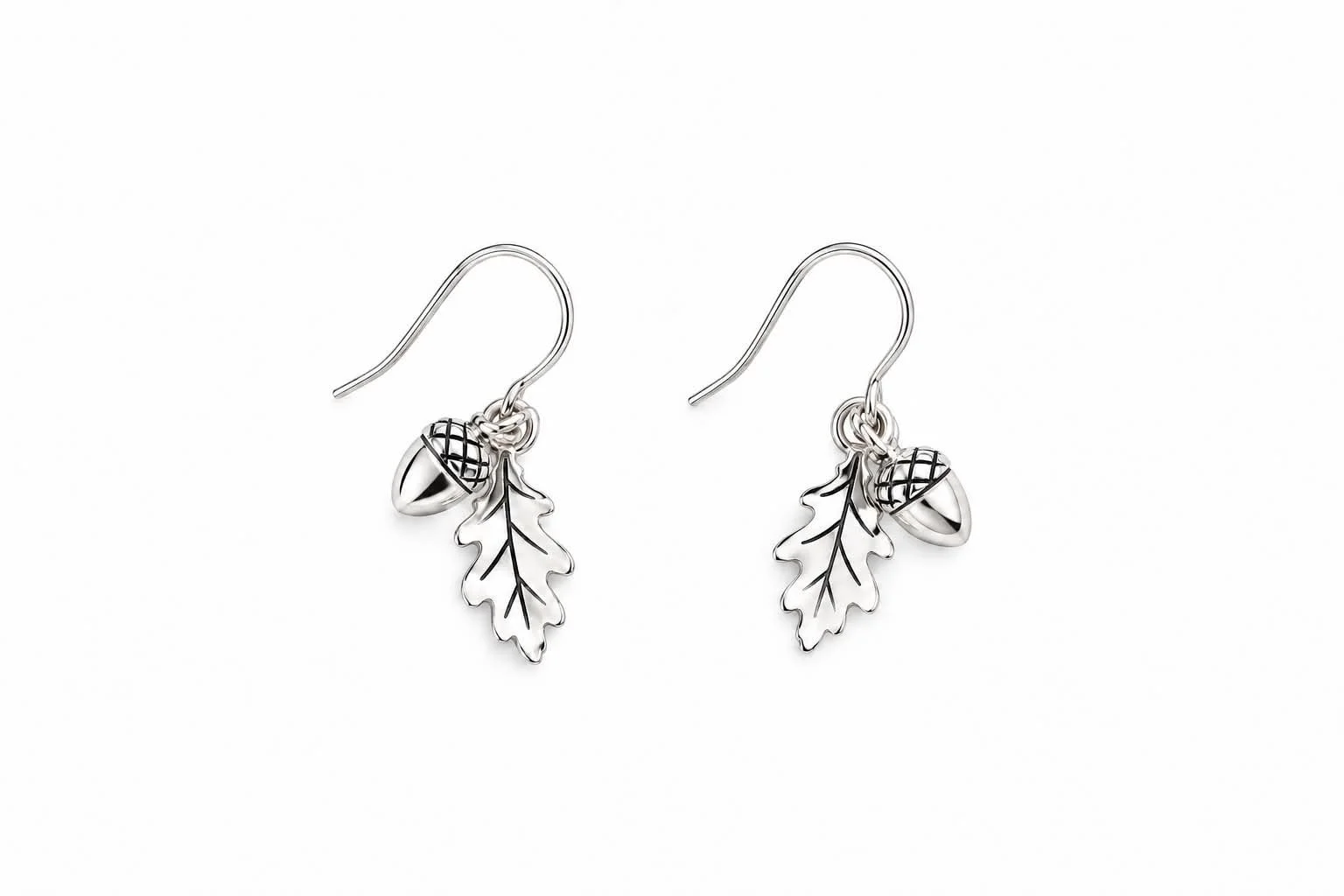 Oak & Acorn Drop earrings