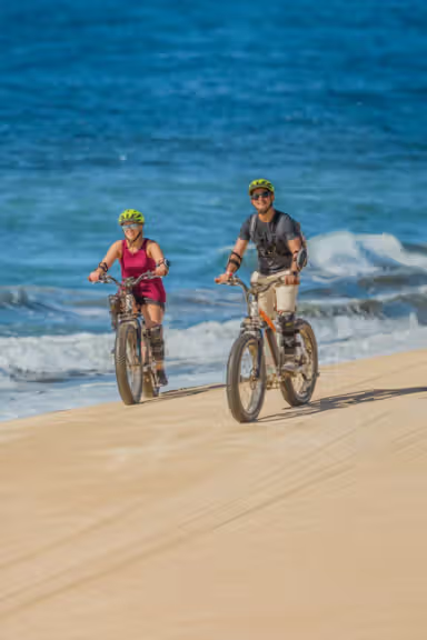 ELECTRIC BIKING BEACH AND DESERT ADVENTURE
