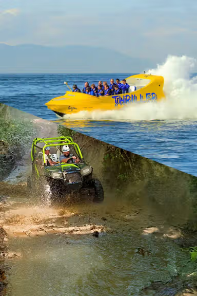 ADRENALINE ADVENTURE: JETBOAT, ATV & PARASAILING