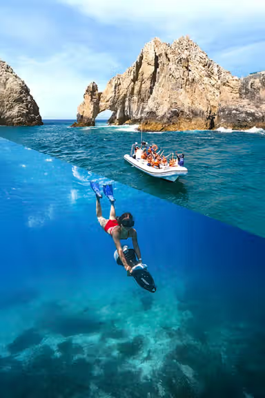 CABO SNORKEL & LAND'S END ARCH