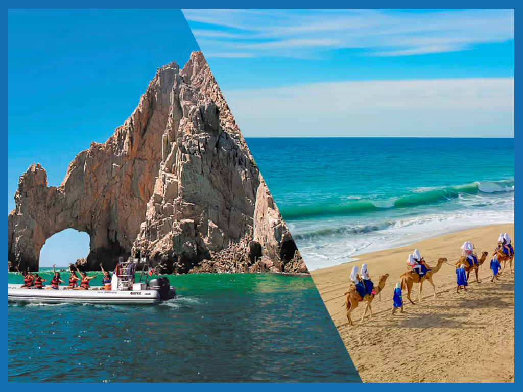 CAMEL RIDE + ARCH + LUNCH