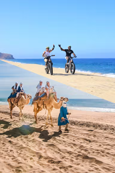 ELECTRIC BIKE TOUR + CAMEL RIDE