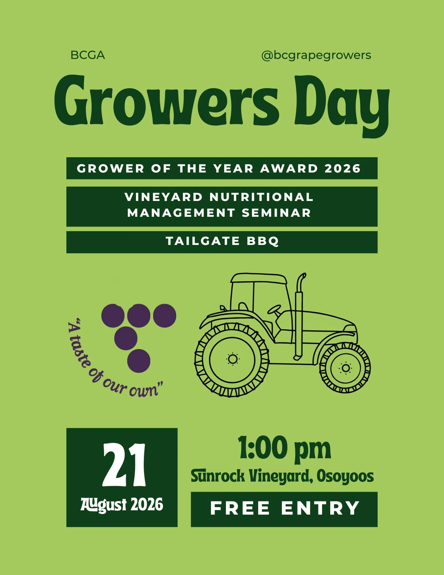 BCGA Growers Day 2026