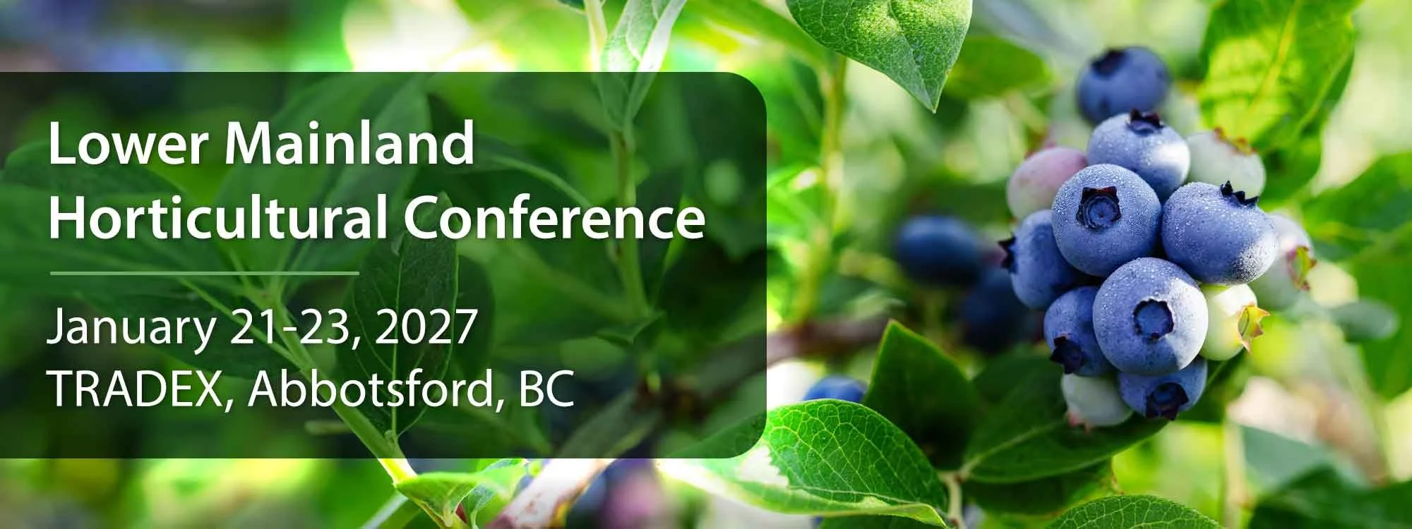 Lower Mainland Horticultural Conference