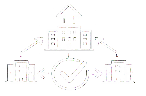 When allocation improves for one center, the entire network becomes stronger.