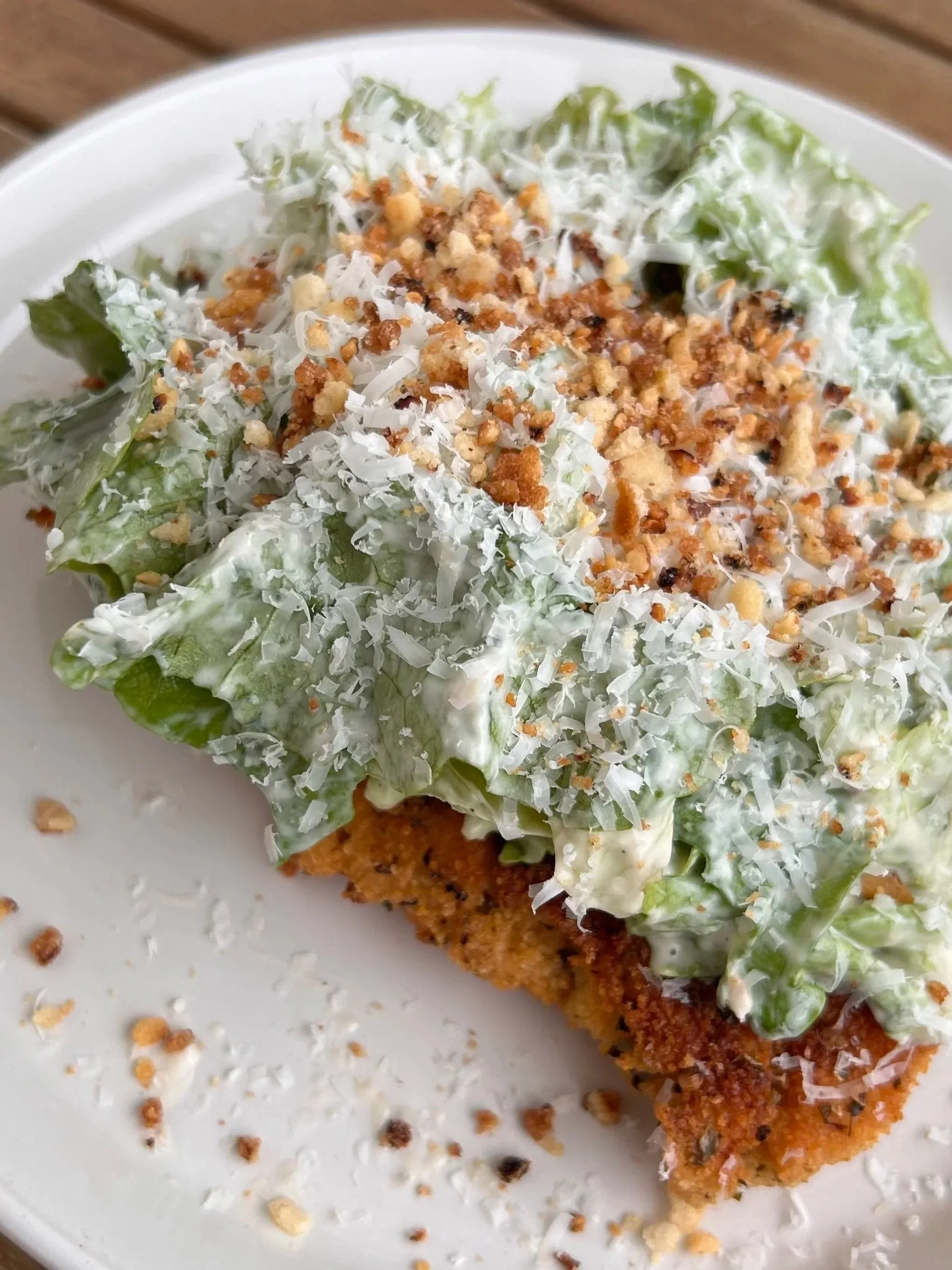 crunchy caesar salad