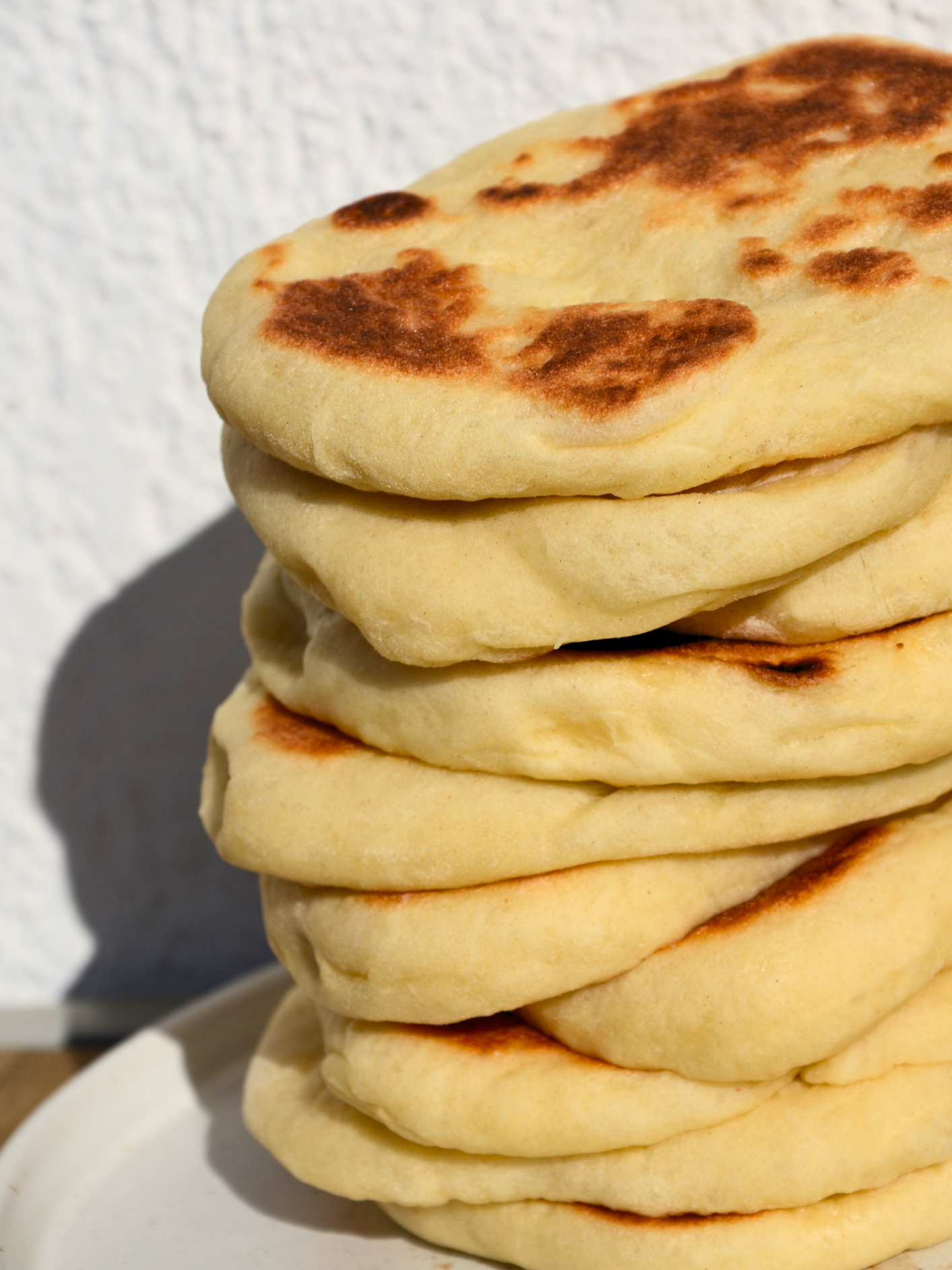 fluffy flatbreads