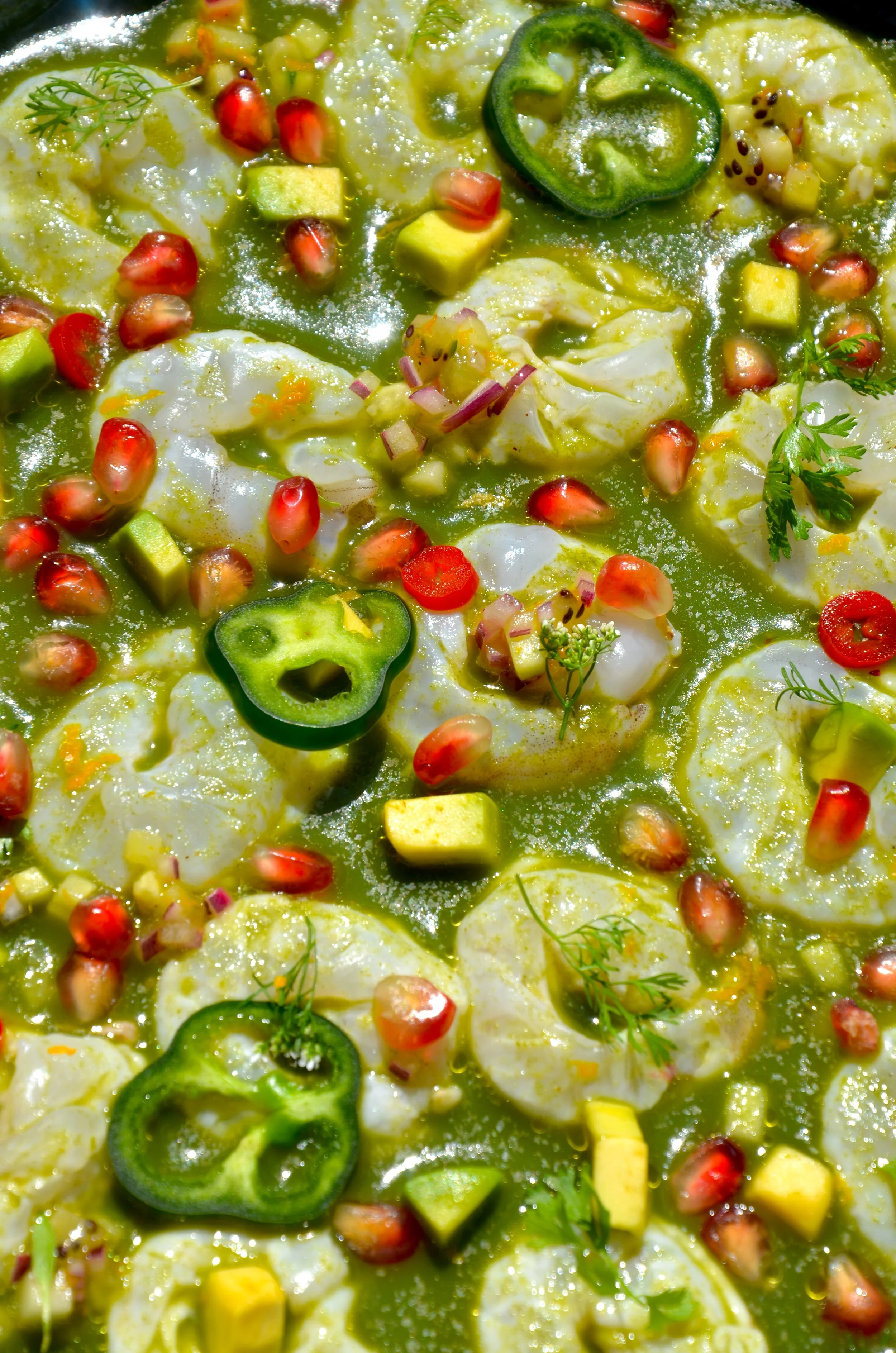 prawn aguachile